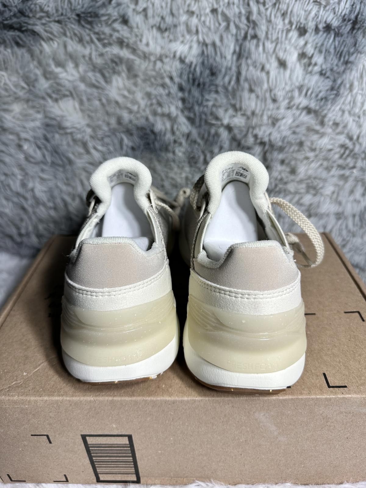 New Balance New Balance Beige Mesh Athletic Sneakers Size US 8.5 / IT 38.5 - 5 Thumbnail