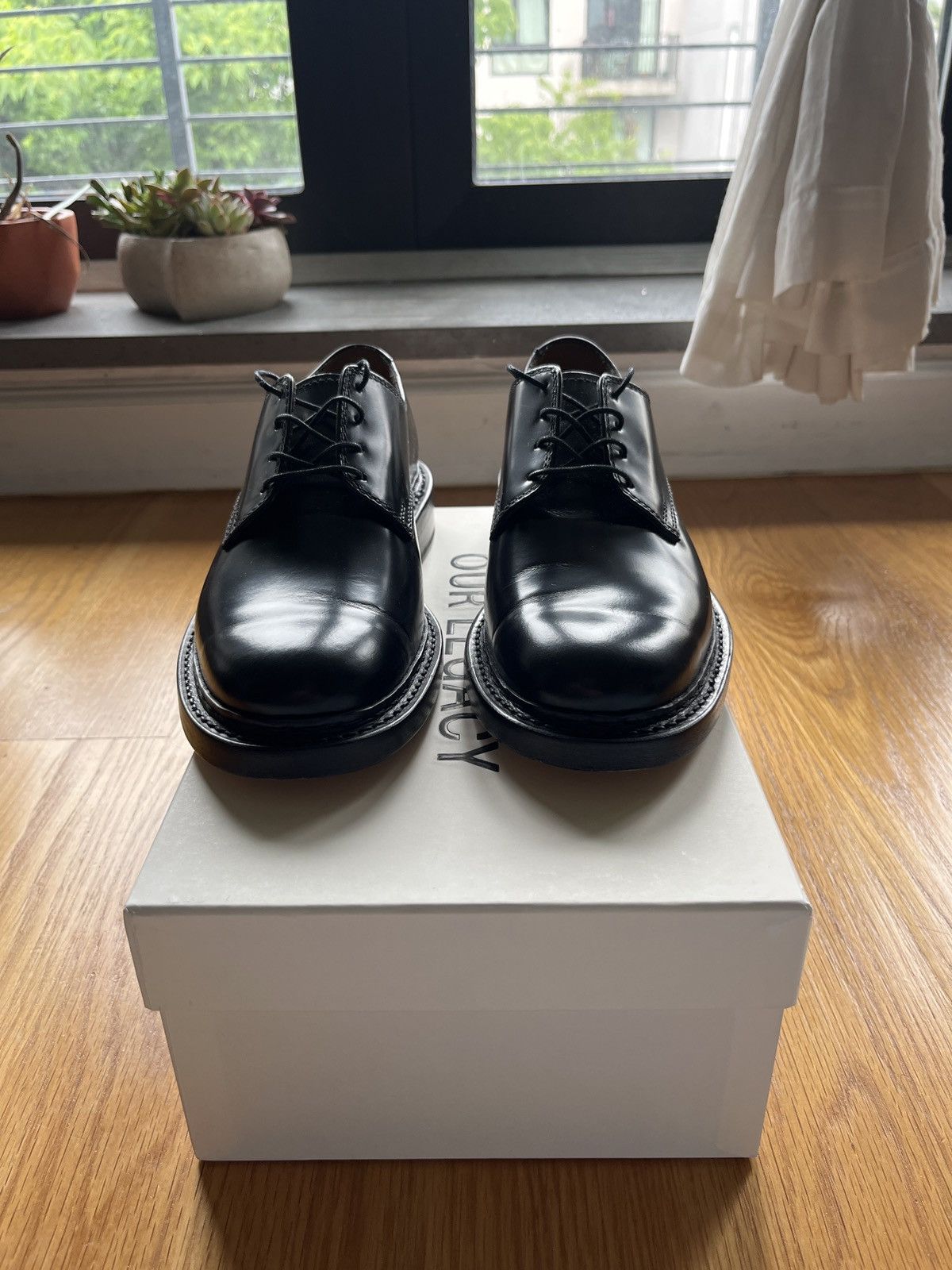 Our Legacy Black Uniform Parade Derbys - Size 40 Size US 7 / EU 40 - 2 Thumbnail