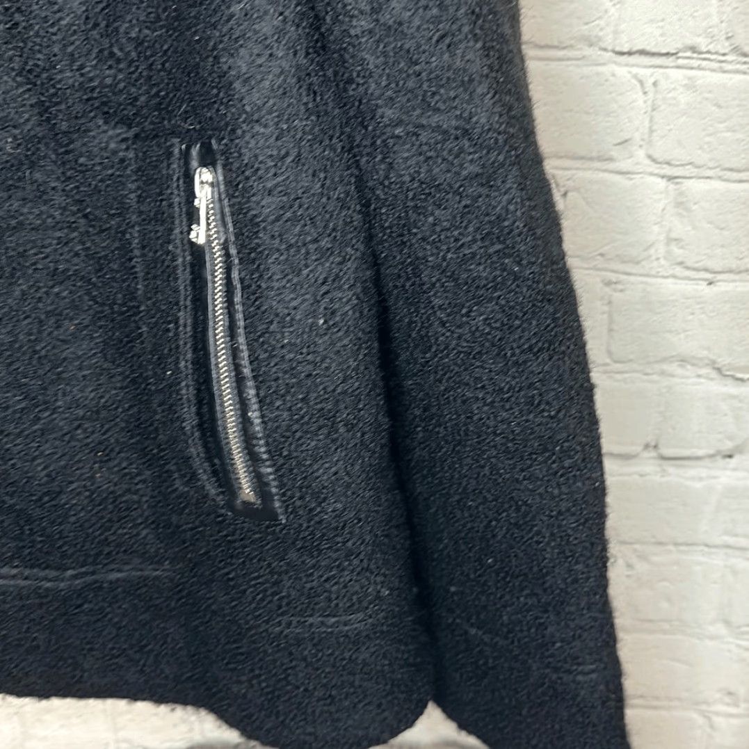 Calvin Klein Calvin Klein Women’s Jacket Wool Blend Zip up Black L Size L / US 10 / IT 46 - 2 Thumbnail