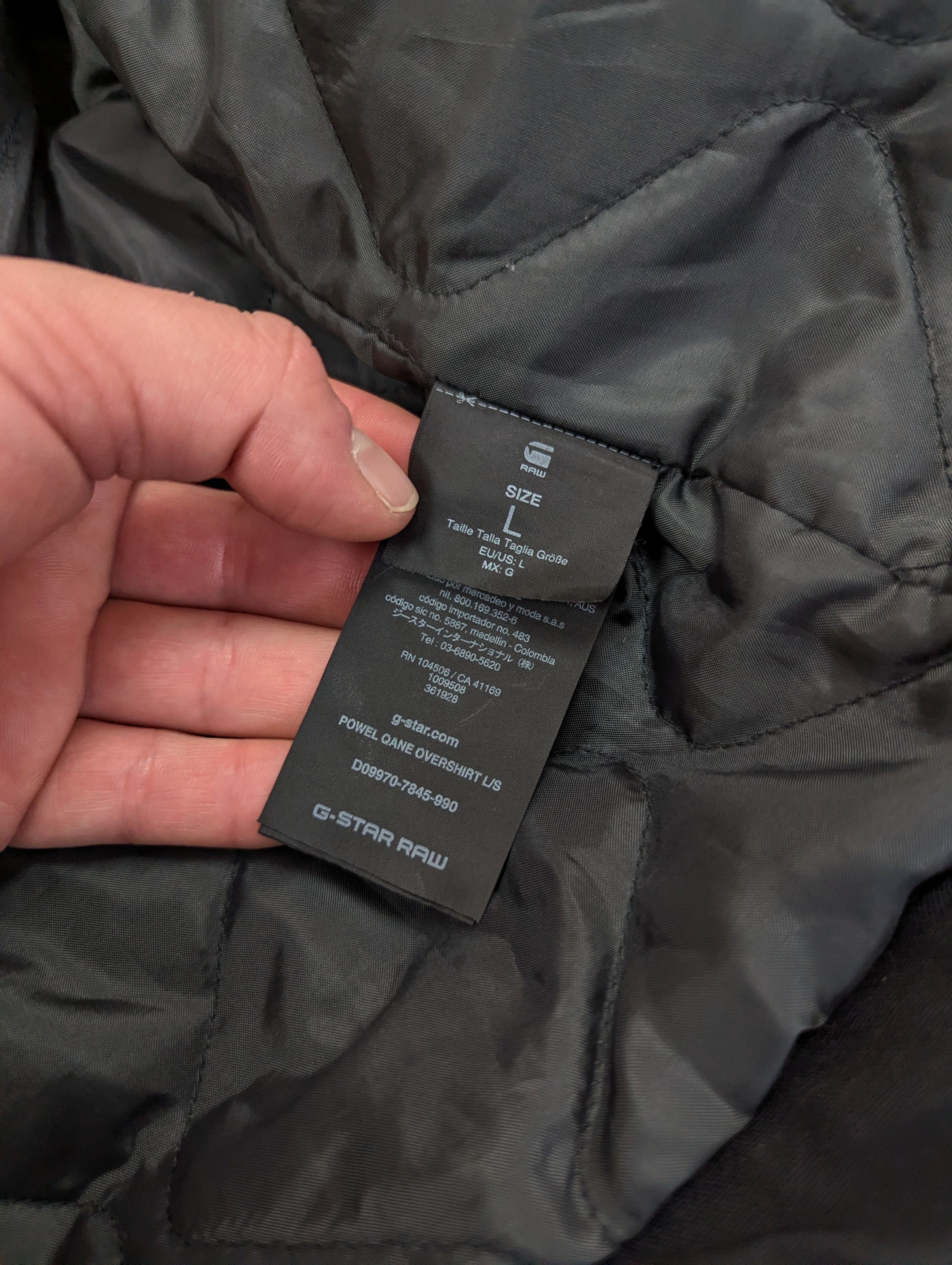 G-Star G-Star RAW Power Qane Overshirt Military Jacket Size US L / EU 52-54 / 3 - 15 Thumbnail