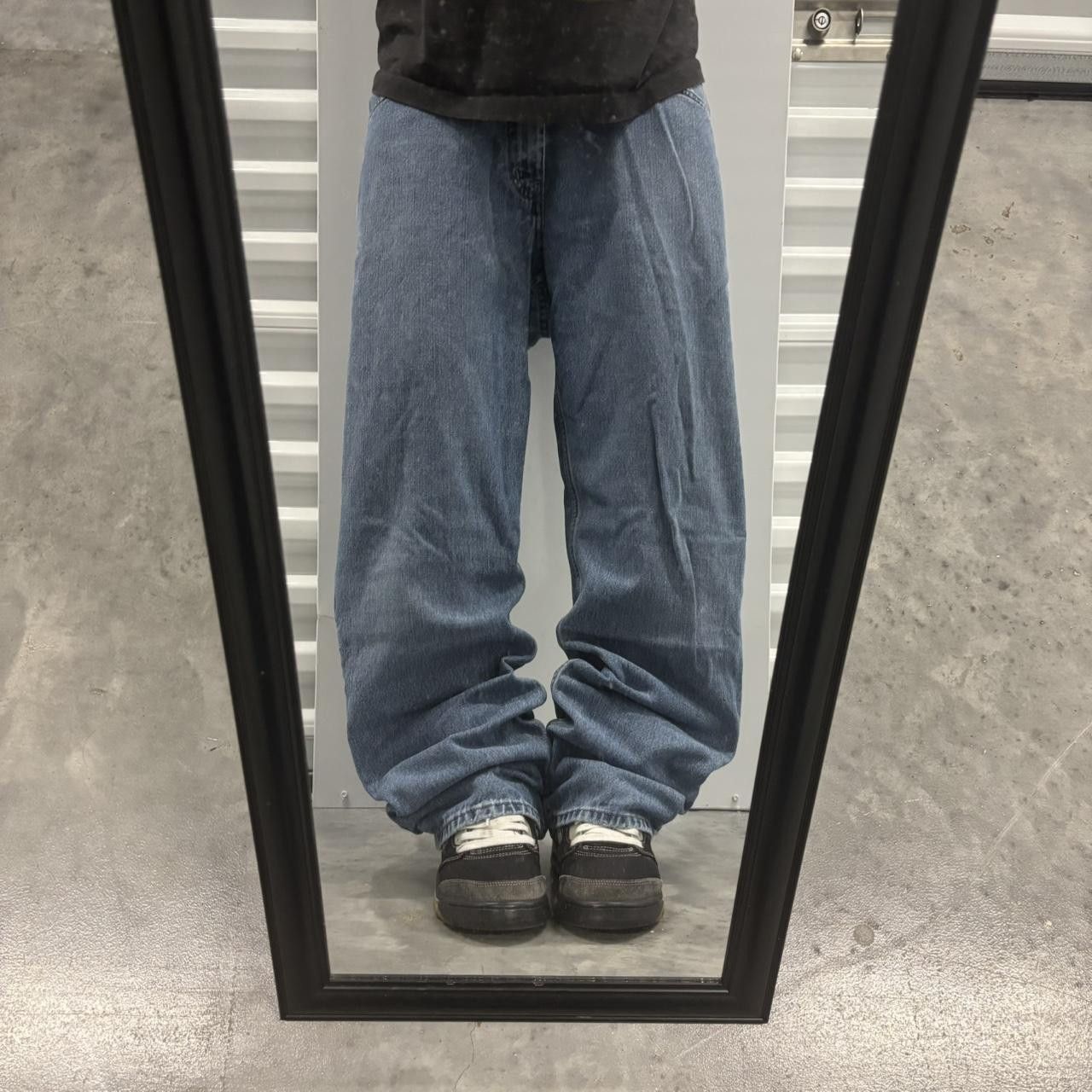 Japanese Brand × Vintage Crazy Vintage Y2K/2000 Grunge Medium Wash Essential Denim Jeans! Size US 34 / EU 50 - 1 Thumbnail