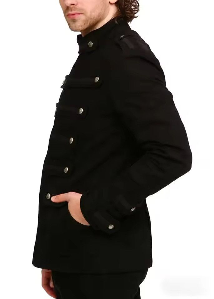 Japanese Brand Gothic Steampunk Retro Military Jacket Size US M / EU 48-50 / 2 - 4 Thumbnail