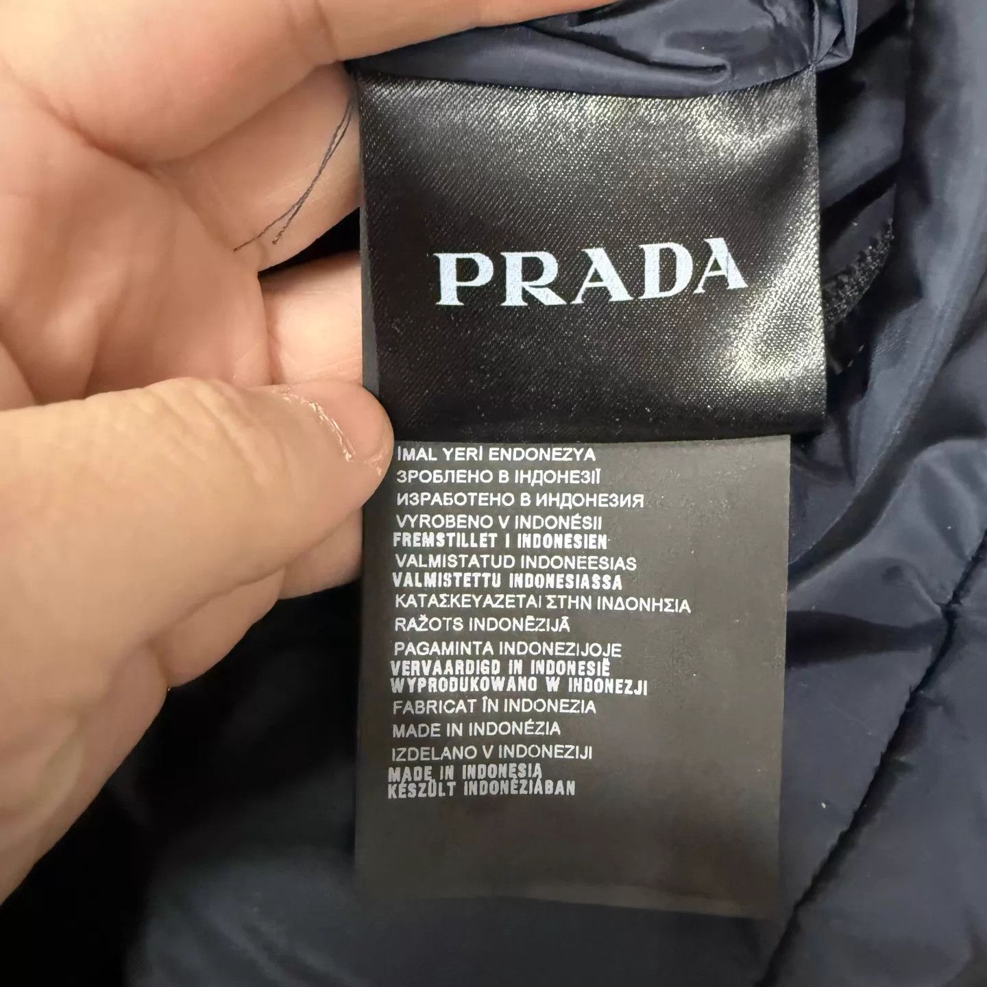 Prada Prada Reversible Hooded Jacket Logo Hem NWT 54 Size US L / EU 52-54 / 3 - 6 Thumbnail