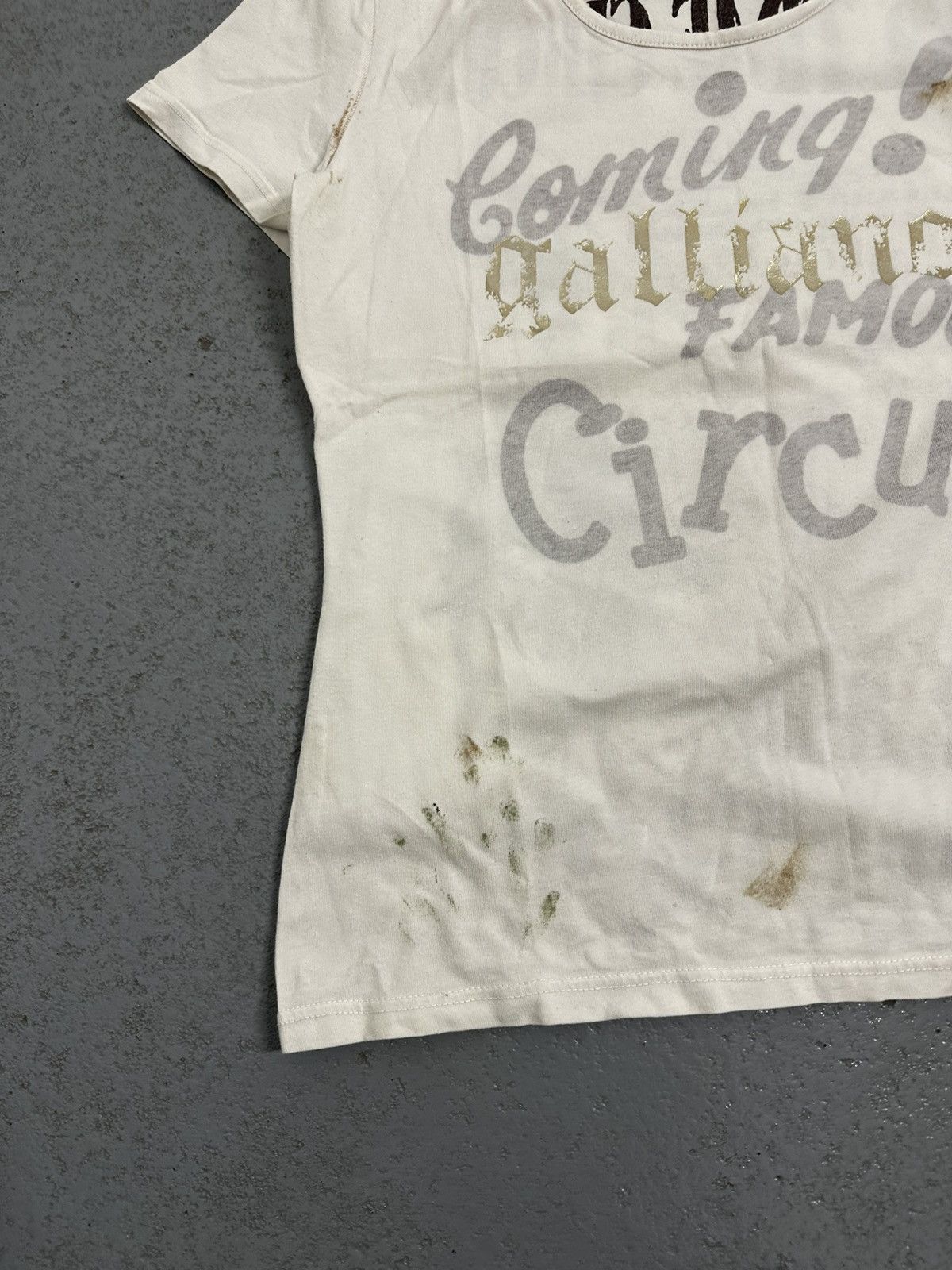 John Galliano Vintage S/S 1997 John Galliano Circus Reversible T-Shirt Size US M / EU 48-50 / 2 - 6 Thumbnail