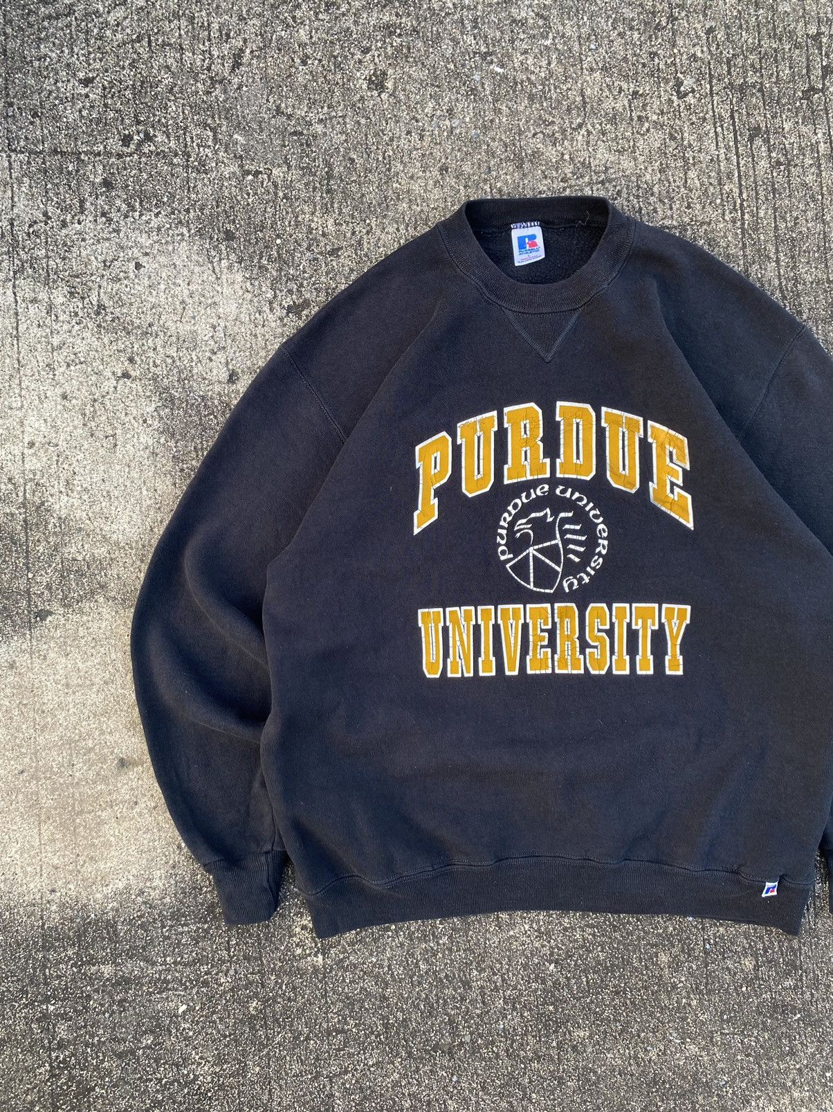 トップス 80s~ Russell Athletic sweat shirt USA vintage 80s 90s Russell Athletic USA Made Long Sleeve T