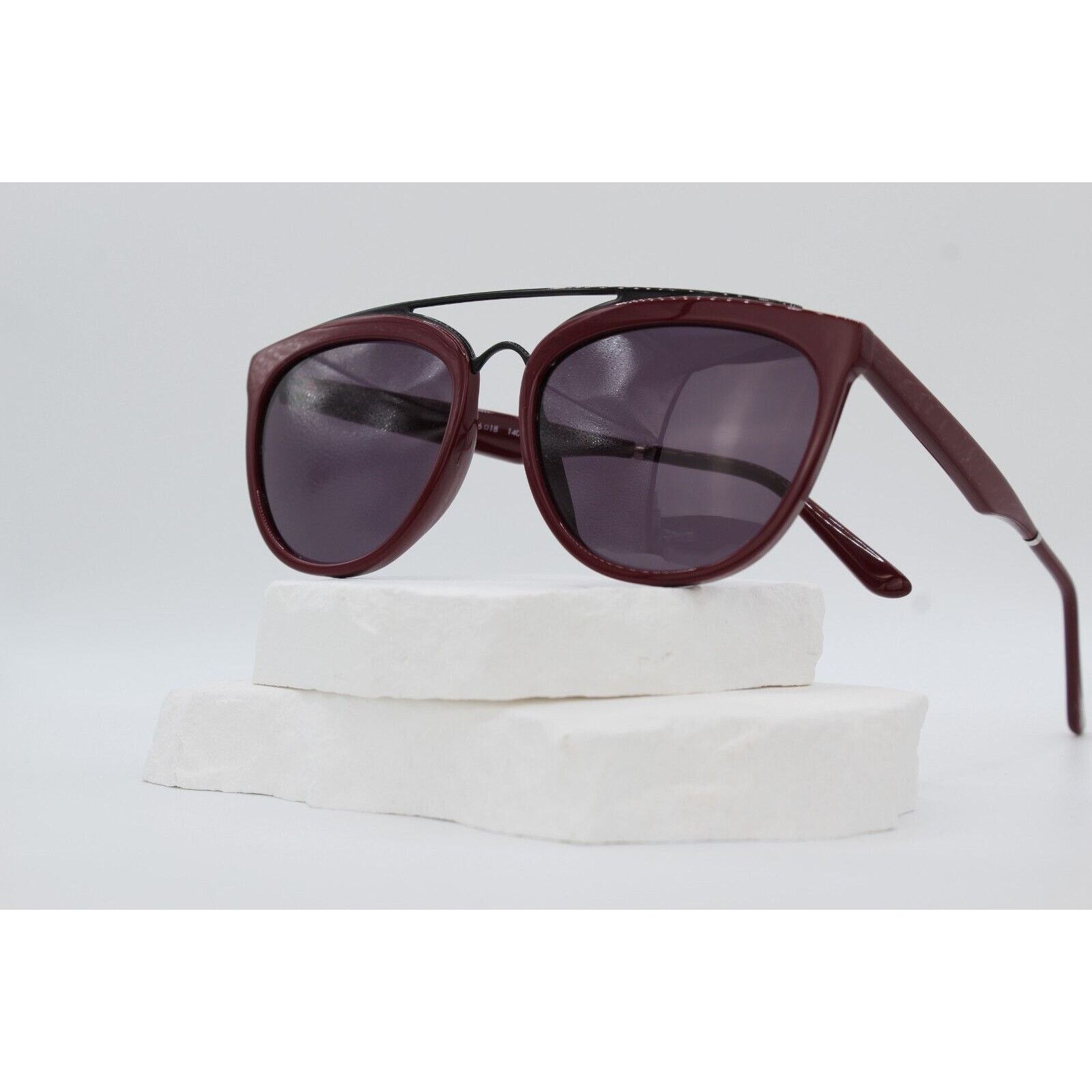 Smoke x Mirrors Smoke & Mirrors SM101-R1-9 Sunglasses - Burgundy Size ONE SIZE - 1 Thumbnail