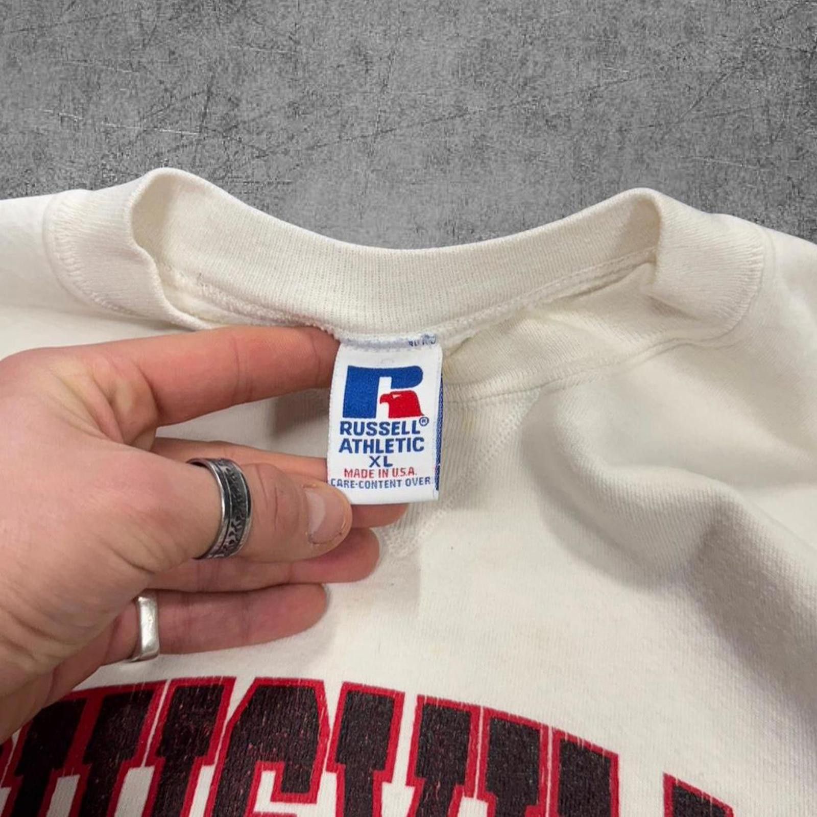 Russell Athletic Vintage 90s Russell Athletic Louisville Crewneck Size US XL / EU 56 / 4 - 2 Thumbnail