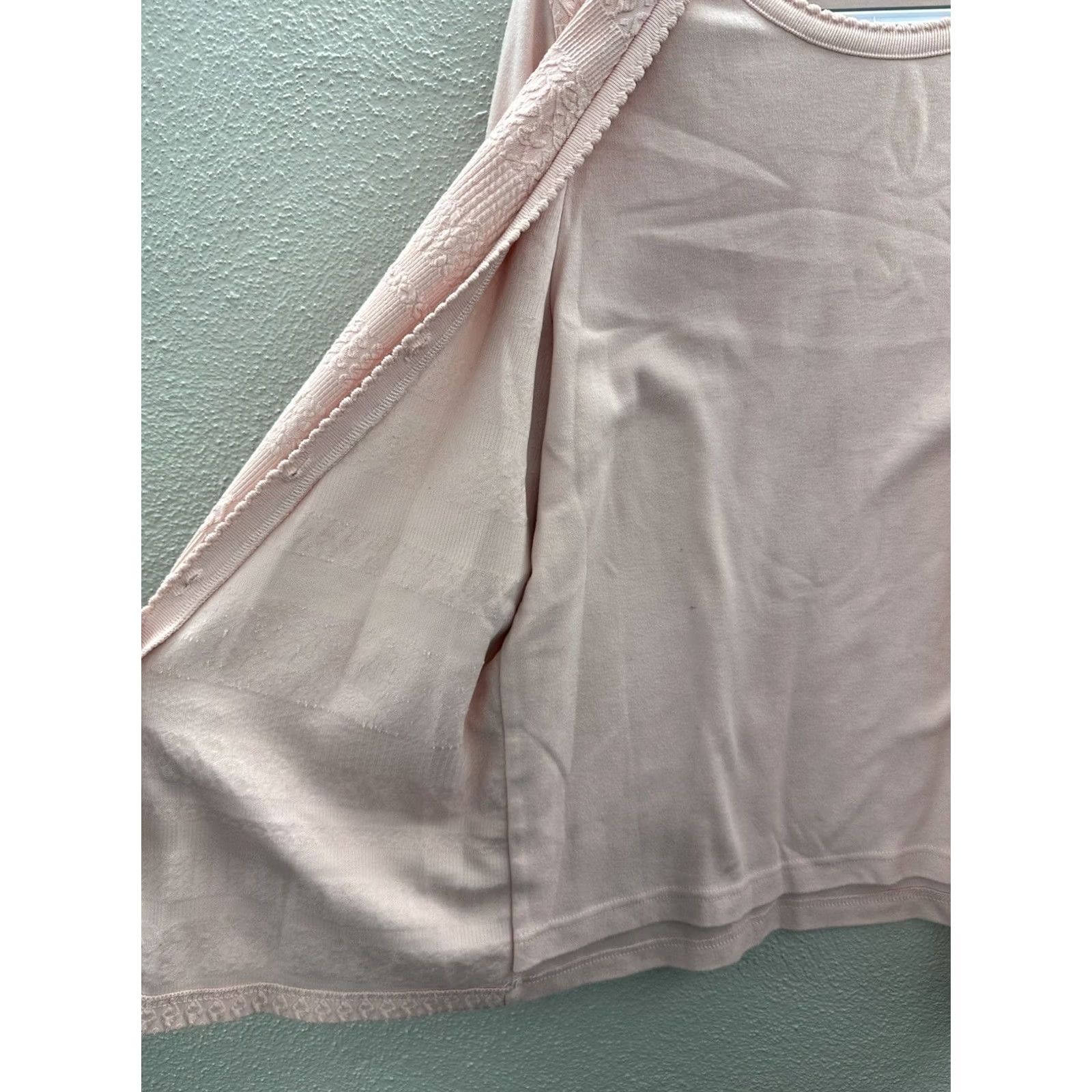 Vintage Womens Hasting & Smith Shirt Long Sleeve Button Up Pink L Regular Size Womens Size L / US 10 / IT 46 - 4 Thumbnail