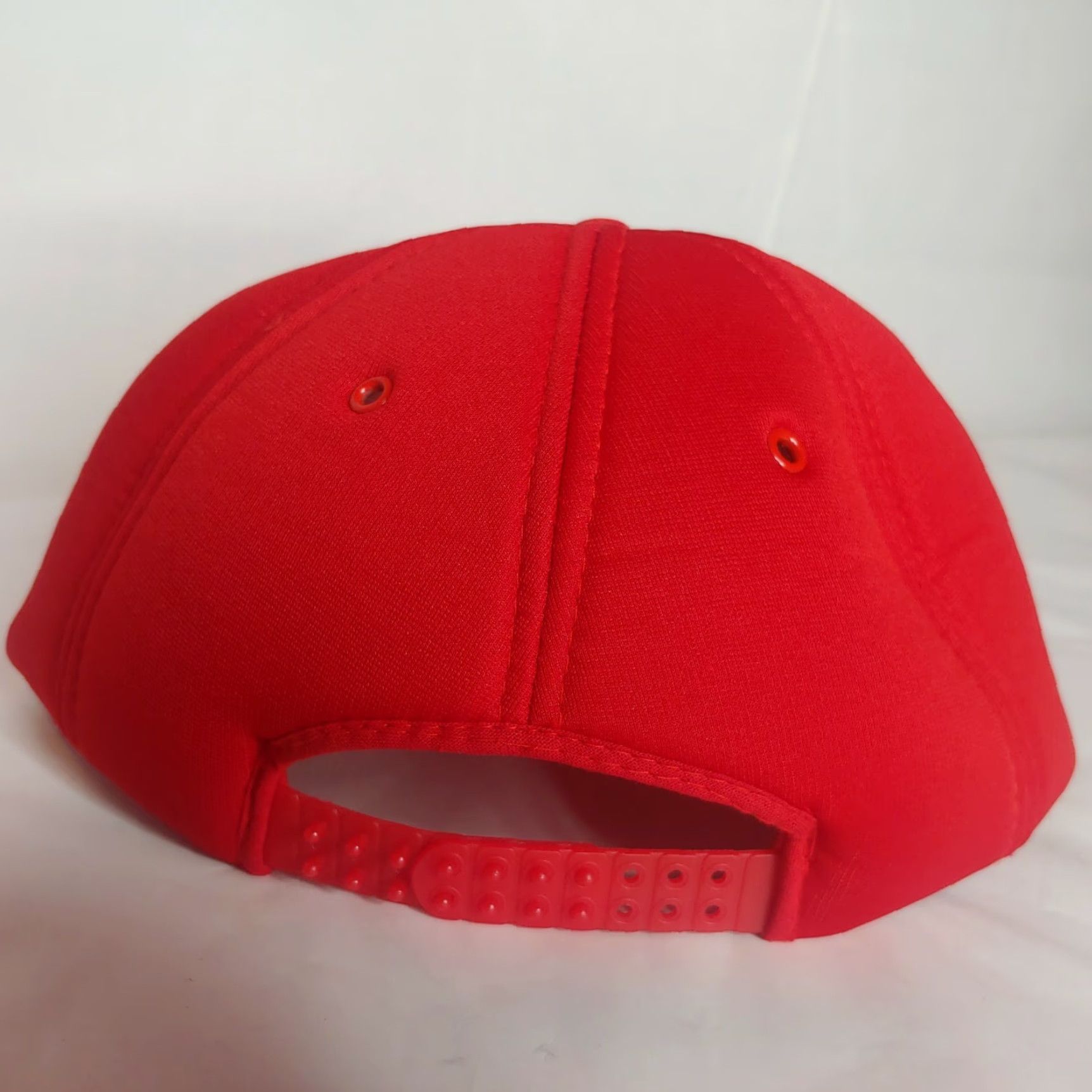 Vintage Vintage San Sun Paul Bunyan Tree Service Cap Foam Trucker Snap Back Red Hat Adjustable Men Hat Size ONE SIZE - 5 Thumbnail