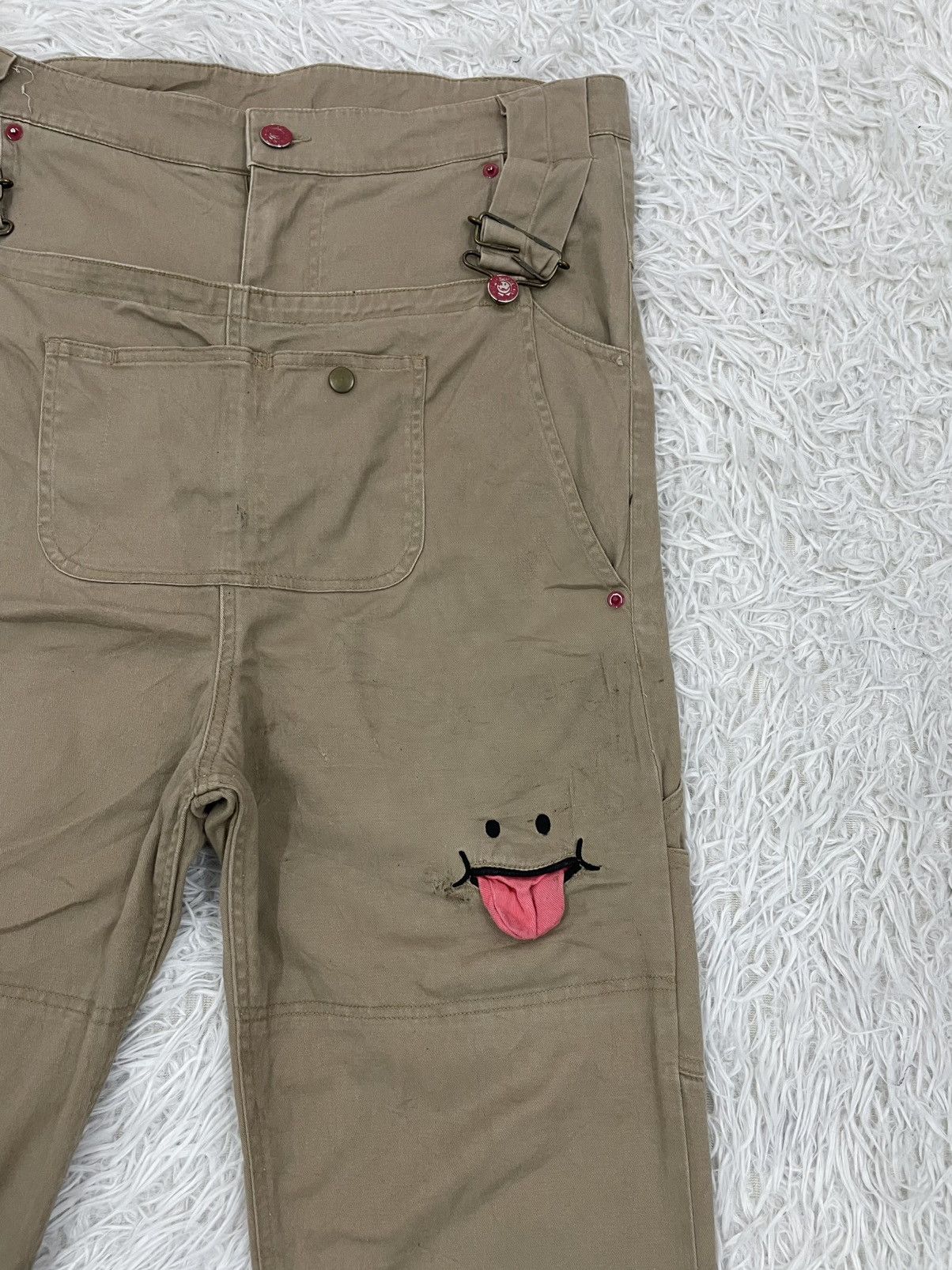 Japanese Brand Up Smile Carpenter Technical Style Pants Size US 34 / EU 50 - 4 Thumbnail