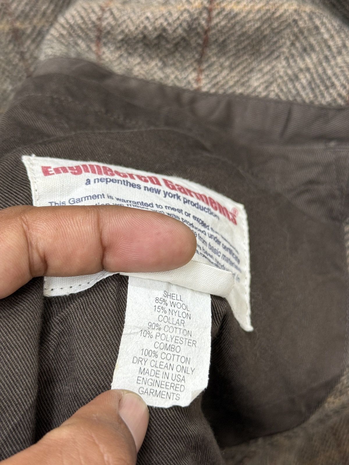 Engineered Garments 🔥🔥🔥STEALS ENGINEERED GARMENTS NEPENTHES PONCHO Size US M / EU 48-50 / 2 - 10 Thumbnail