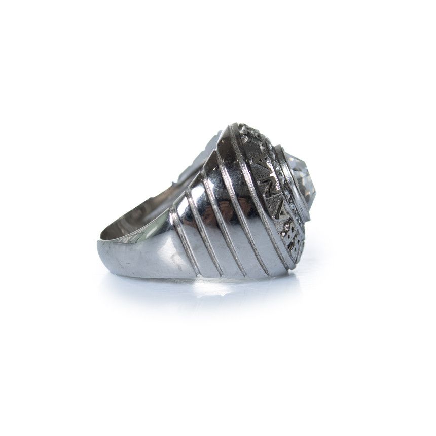 Dolce & Gabbana Dolce & Gabbana, silver 1984 ring with stone Size ONE SIZE - 3 Thumbnail