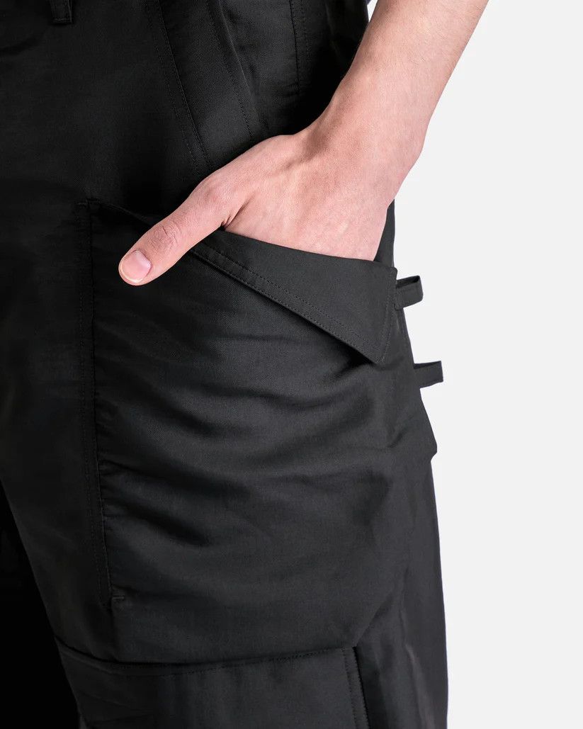 Rick Owens o1s1v1r1oon0925 Stefan Cargo in Black Size US 32 / EU 48 - 5 Thumbnail