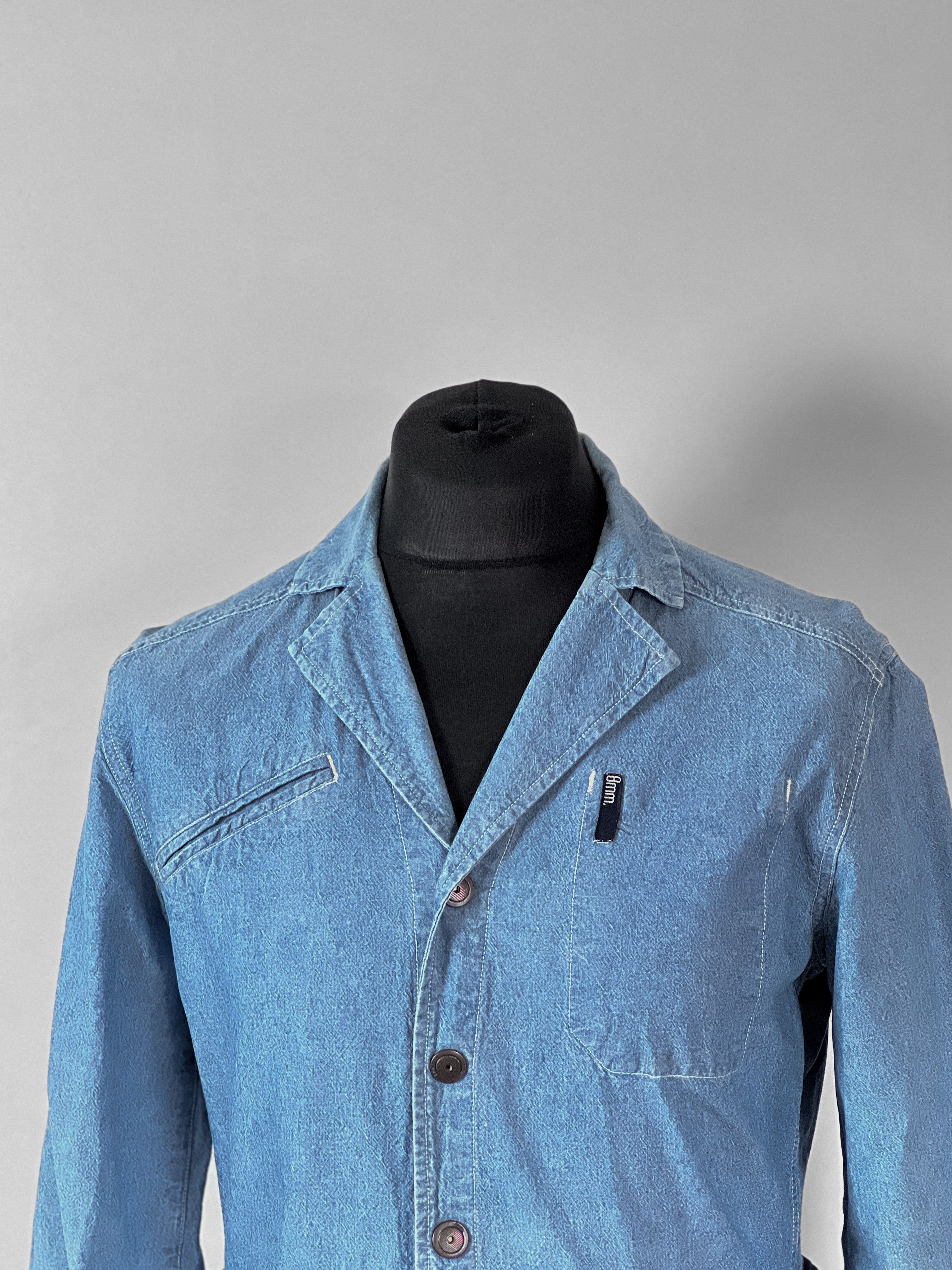 Other 8mm NDL DSTNC Light Denim Men`s Blazer Size US L / EU 52-54 / 3 - 8 Thumbnail
