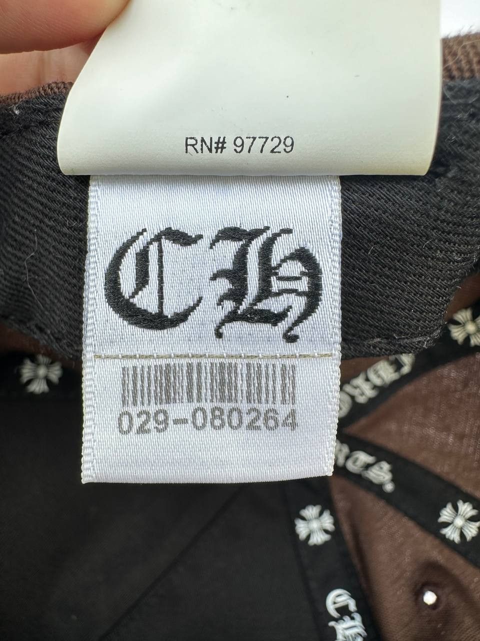 Chrome Hearts Chrome Hearts CH Baseball Hat Brown/Pink Size ONE SIZE - 9 Thumbnail