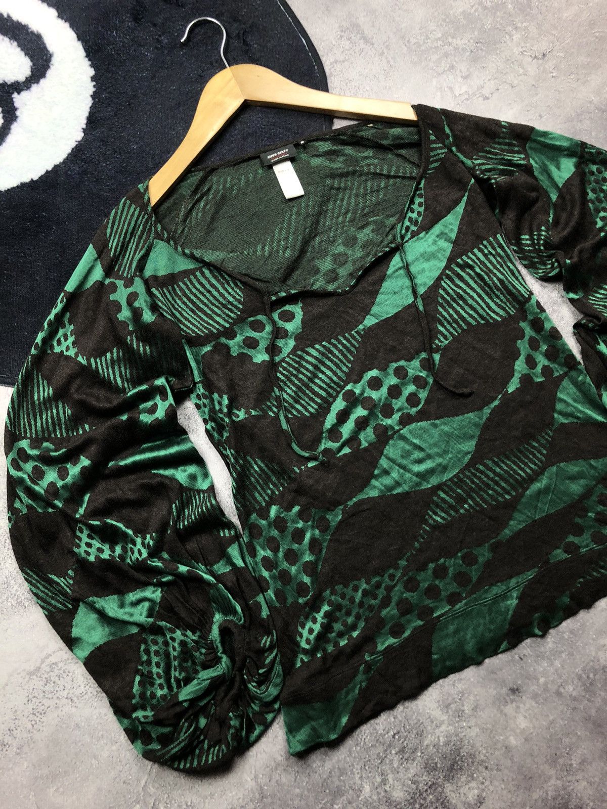 Miss Sixty MISS SIXTY Avantgarde Y2k Jean Paul Gaultier Style Blouse Size S / US 4 / IT 40 - 3 Thumbnail