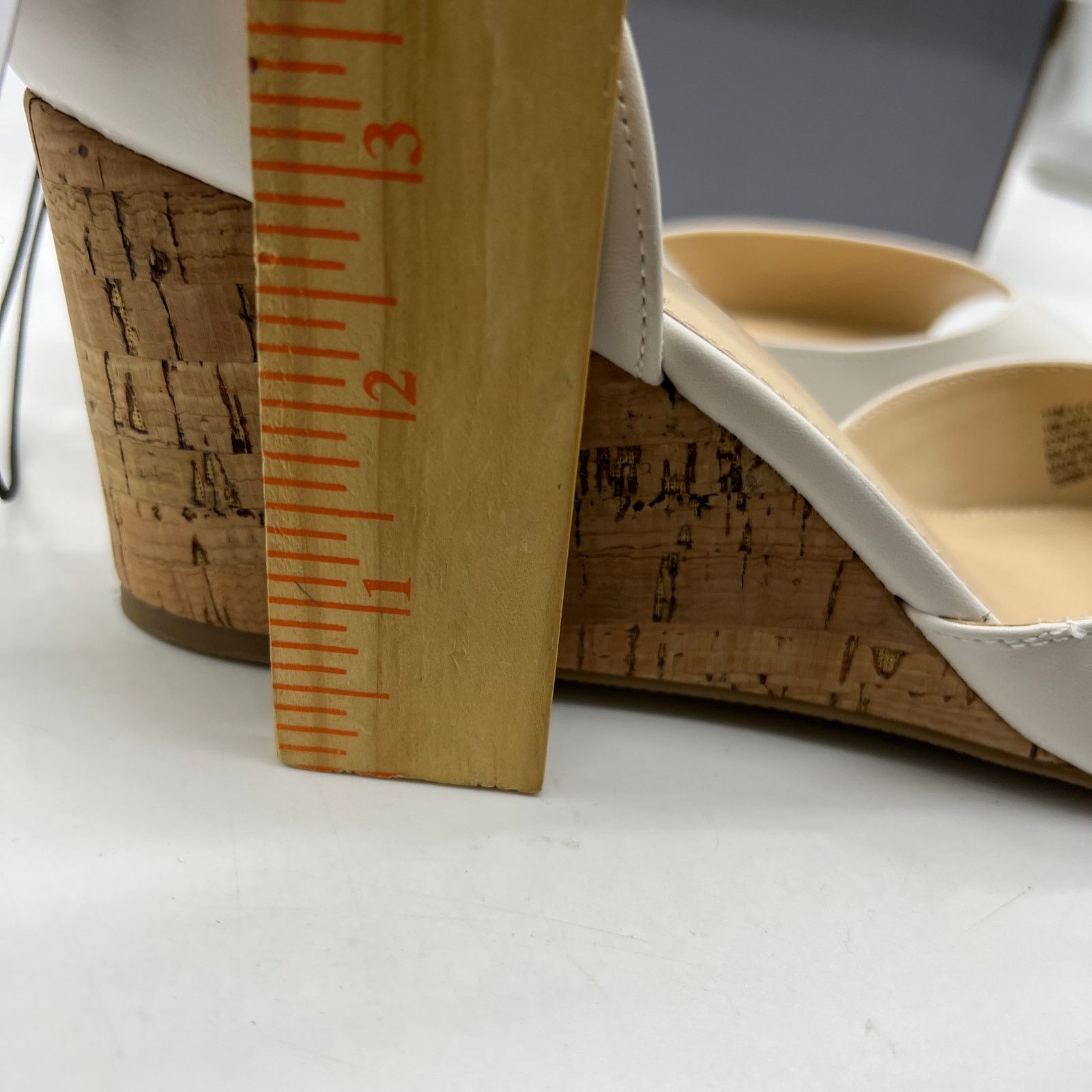 Other Liz Claiborne Womens Octavia Wedge Sandals White Size 11M Size US 11 / IT 41 - 6 Thumbnail