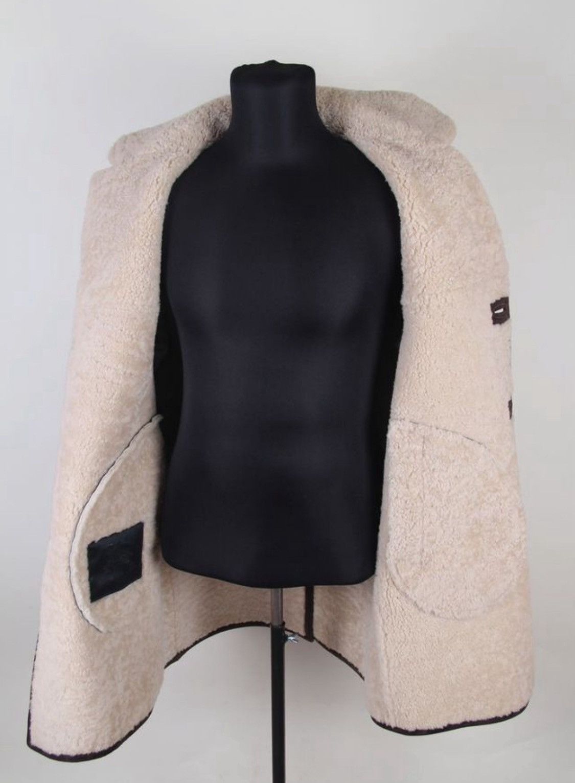 Burberry Prorsum Burberry Prorsum Leather/Shearling Aviator Jacket Size US M / EU 48-50 / 2 - 4 Thumbnail