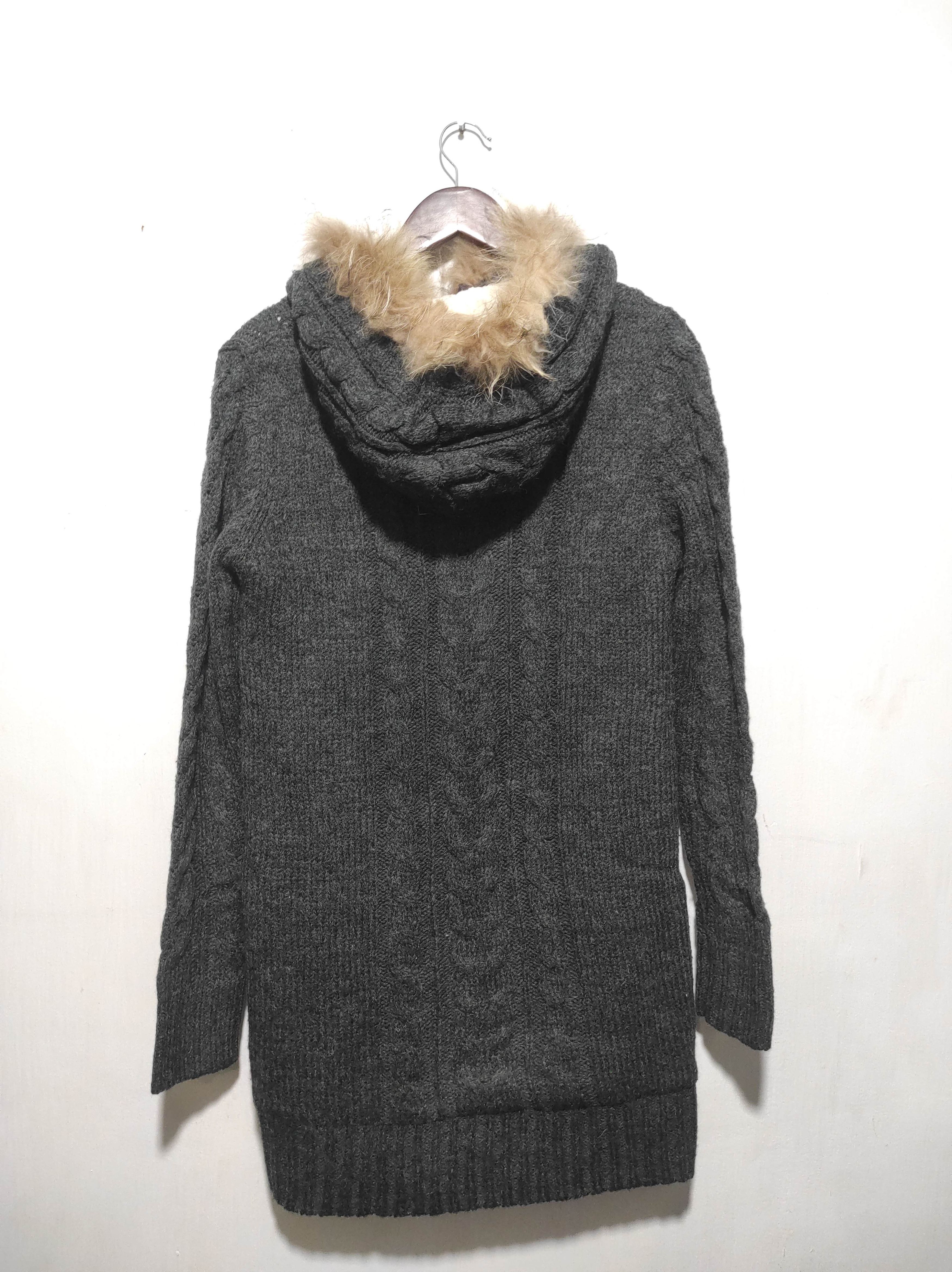 If Six Was Nine Leshop Knit Fur Hoodie IfSixWasNine LGB style Size S / US 4 / IT 40 - 12 Thumbnail