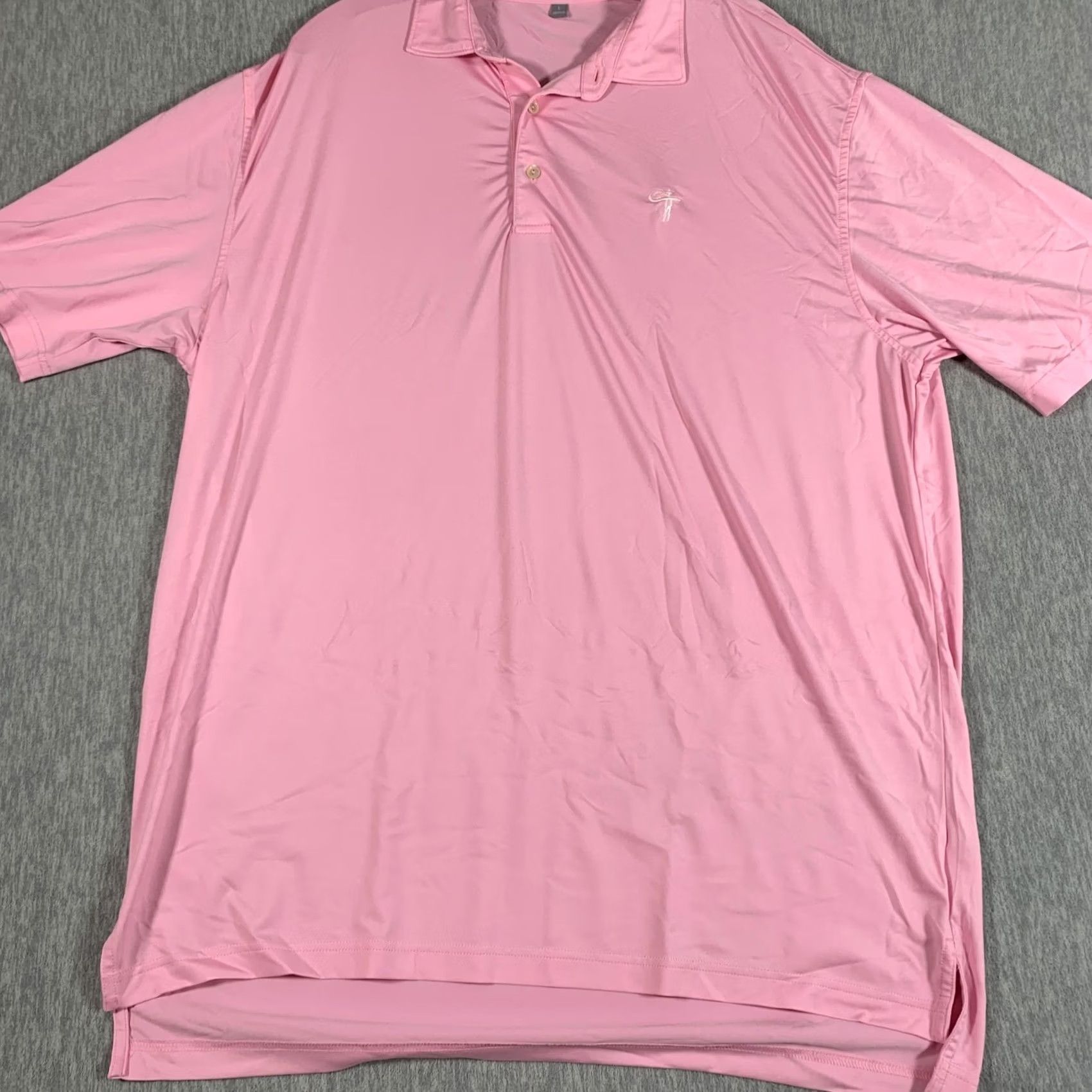 Peter Millar Peter Millar Polo Shirt Mens Large Pink Summer Comfort Golf Performance Stretch Shirt Size US L / EU 52-54 / 3 - 3 Thumbnail