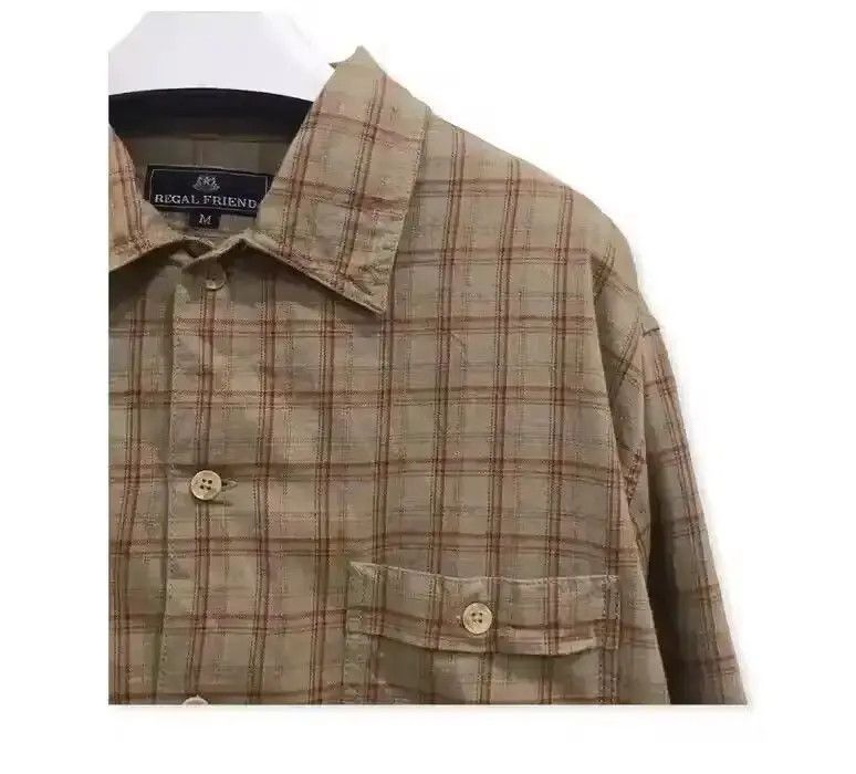Flannel Vintage Regal Friend Plaid Tartan Flannel Size US M / EU 48-50 / 2 - 3 Thumbnail