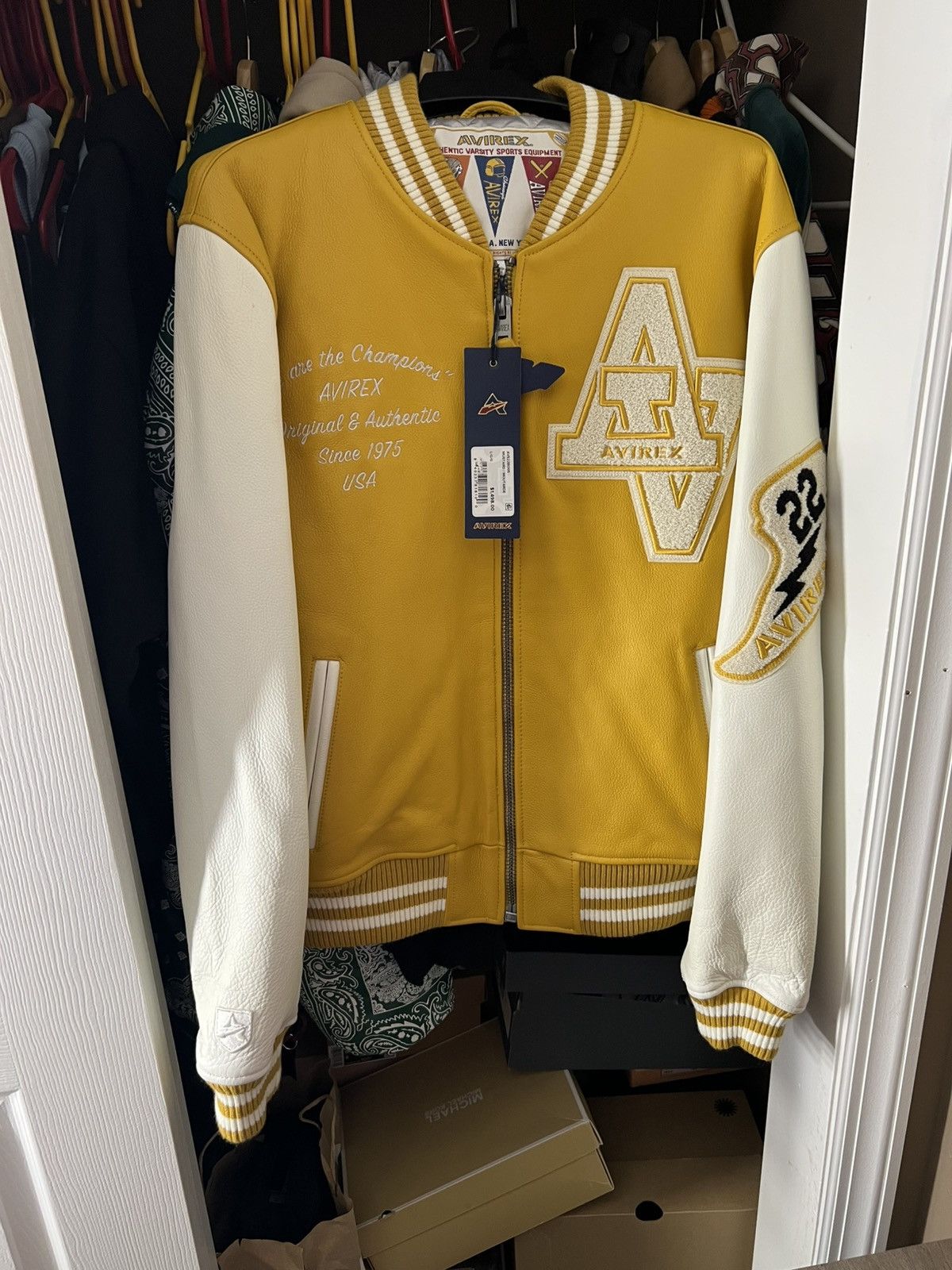 Avirex Avirex Champion Wildcat Full-Zip Varsity Jacket size Large Size US L / EU 52-54 / 3 - 3 Thumbnail