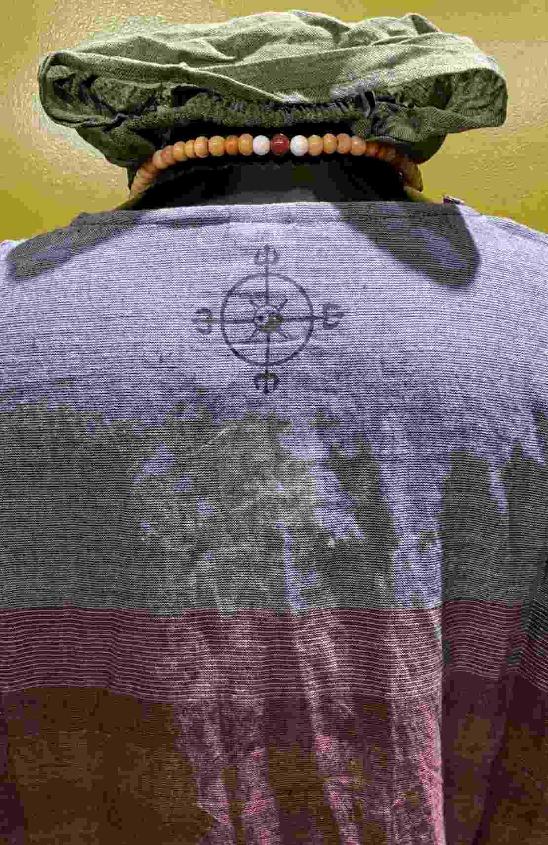 Other Cotton Long-Sleeve Round Neck Tunic: Tri Color: Plum: New: S Size US S / EU 44-46 / 1 - 6 Thumbnail