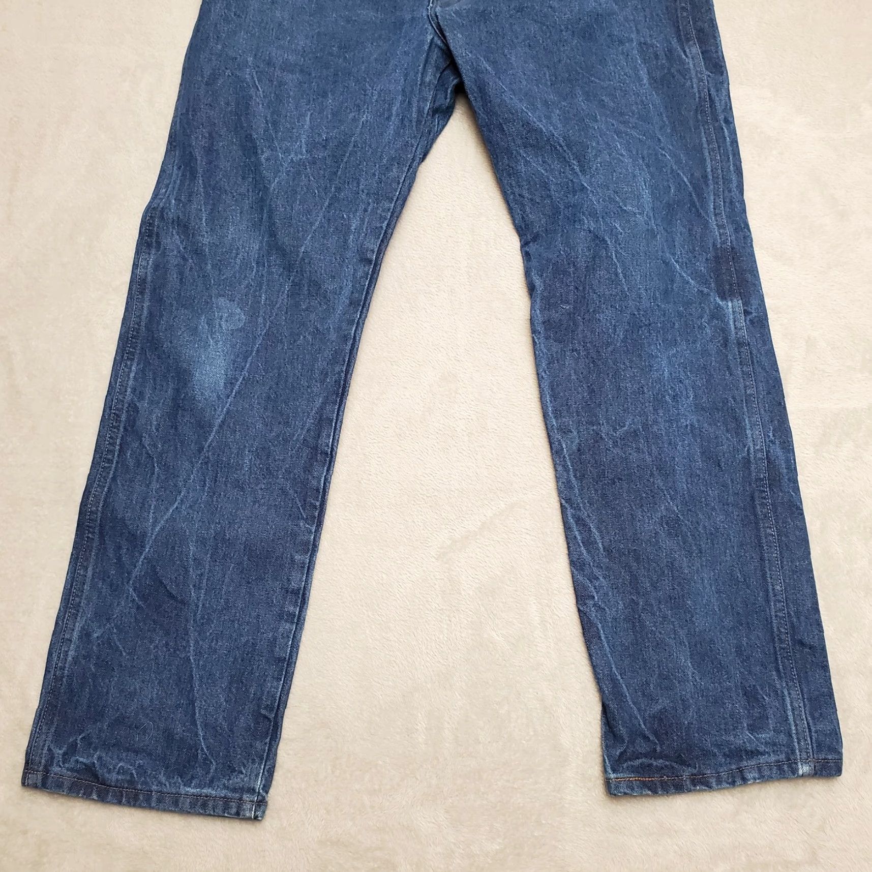 Wrangler VINTAGE Wrangler Jeans Men 36x30 Blue Denim Pants 13MWZ Western Cowboy Pants Jeans Size US 36 / EU 52 - 2 Thumbnail