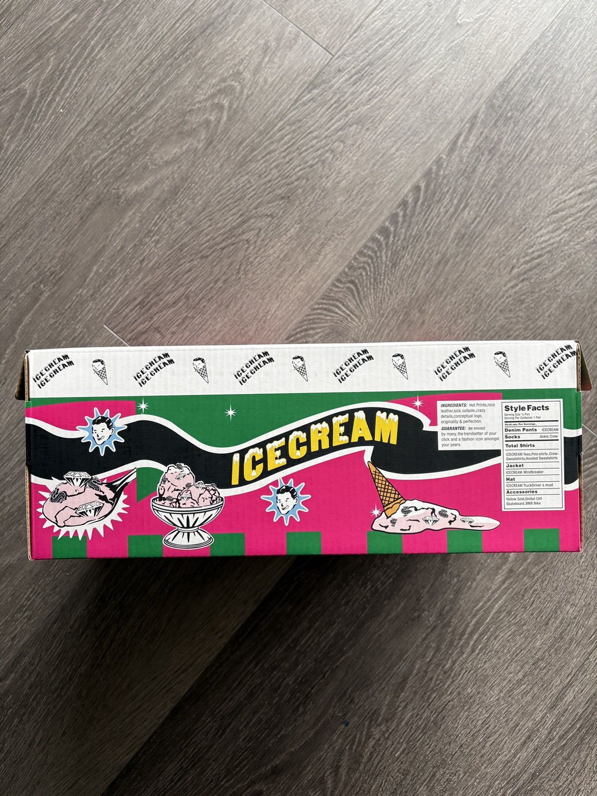Icecream × Reebok REEBOK X BBC BOARD FLIP SKATE SHOES Size US 11.5 / EU 44-45 - 8 Thumbnail