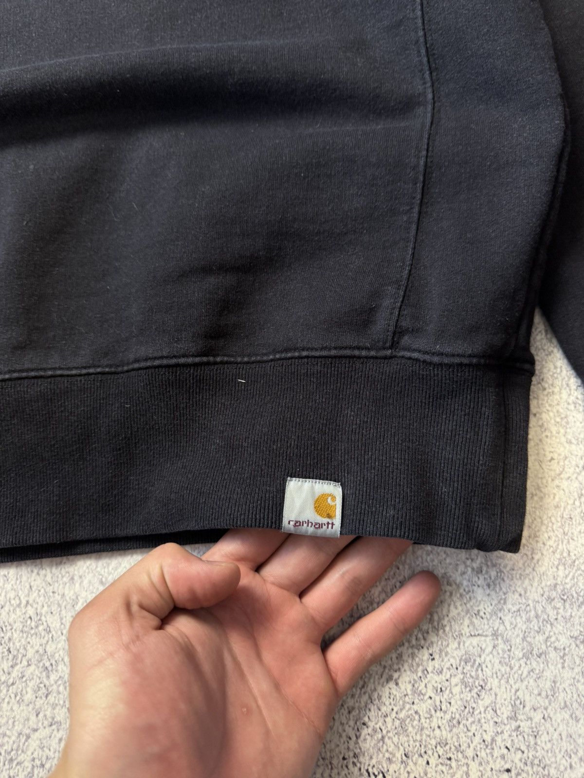 Carhartt × Vintage Vintage Carhartt Sweatshirt Y2K Mini logo Size US L / EU 52-54 / 3 - 8 Thumbnail