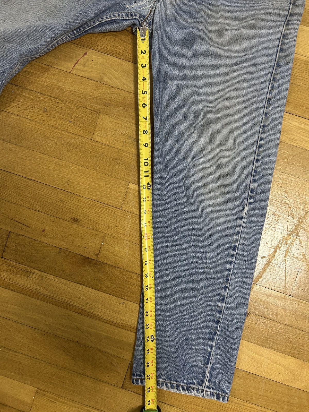 Levi's Vintage Levis 505 Orange Tab Size US 34 / EU 50 - 6 Thumbnail