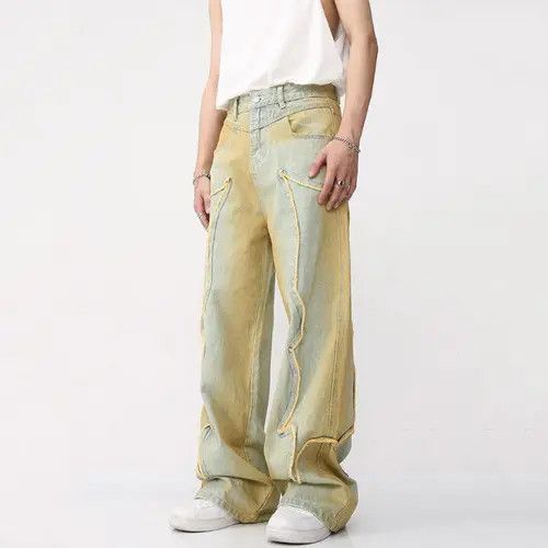 Xavier Wulf / Hollow Squad Gradient Straight Jeans Size US 32 / EU 48 - 3 Thumbnail