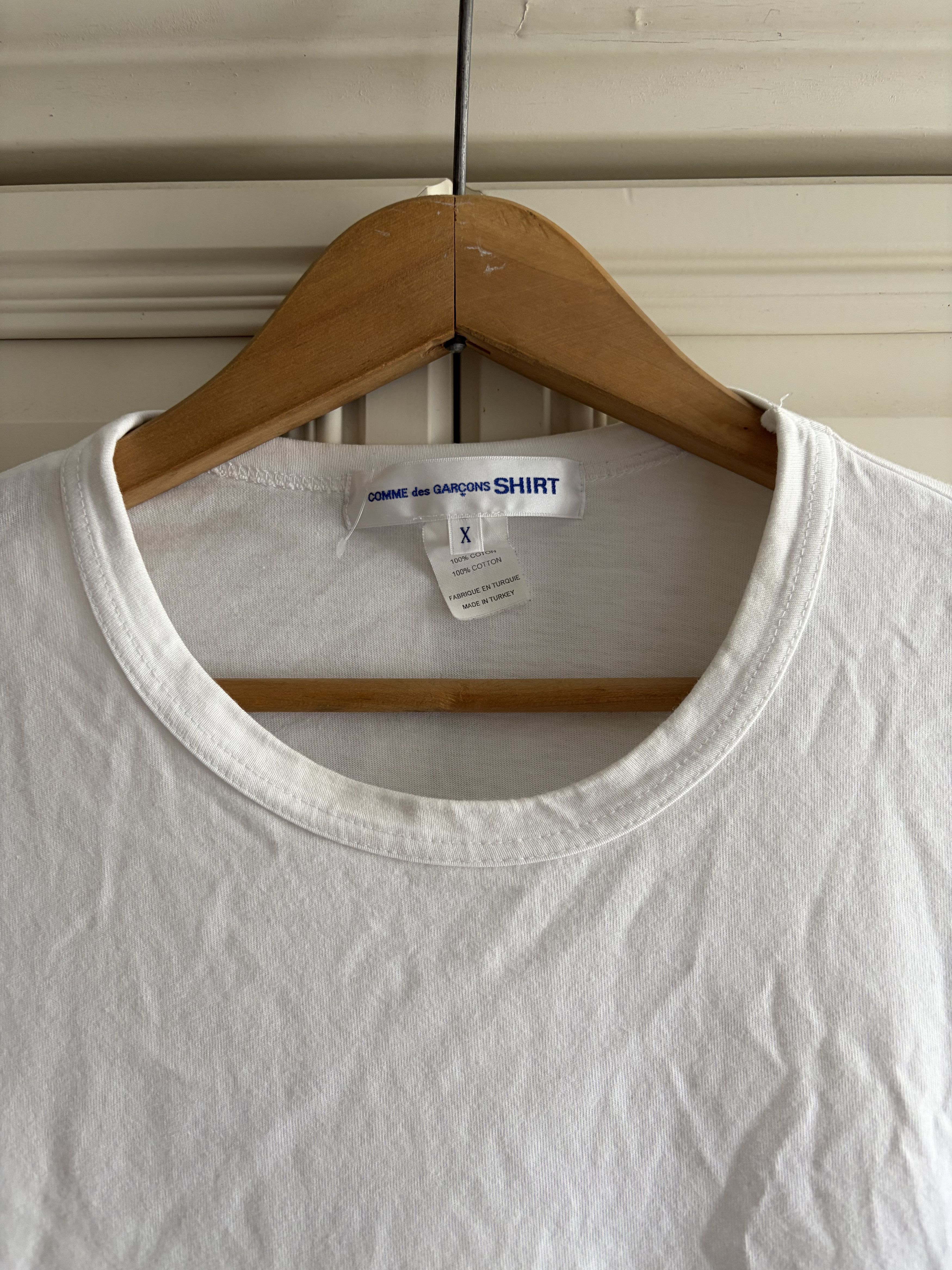 Comme des Garcons SHIRT Comme des Garcons SHIRT Tee Shirt Size US XL / EU 56 / 4 - 2 Thumbnail