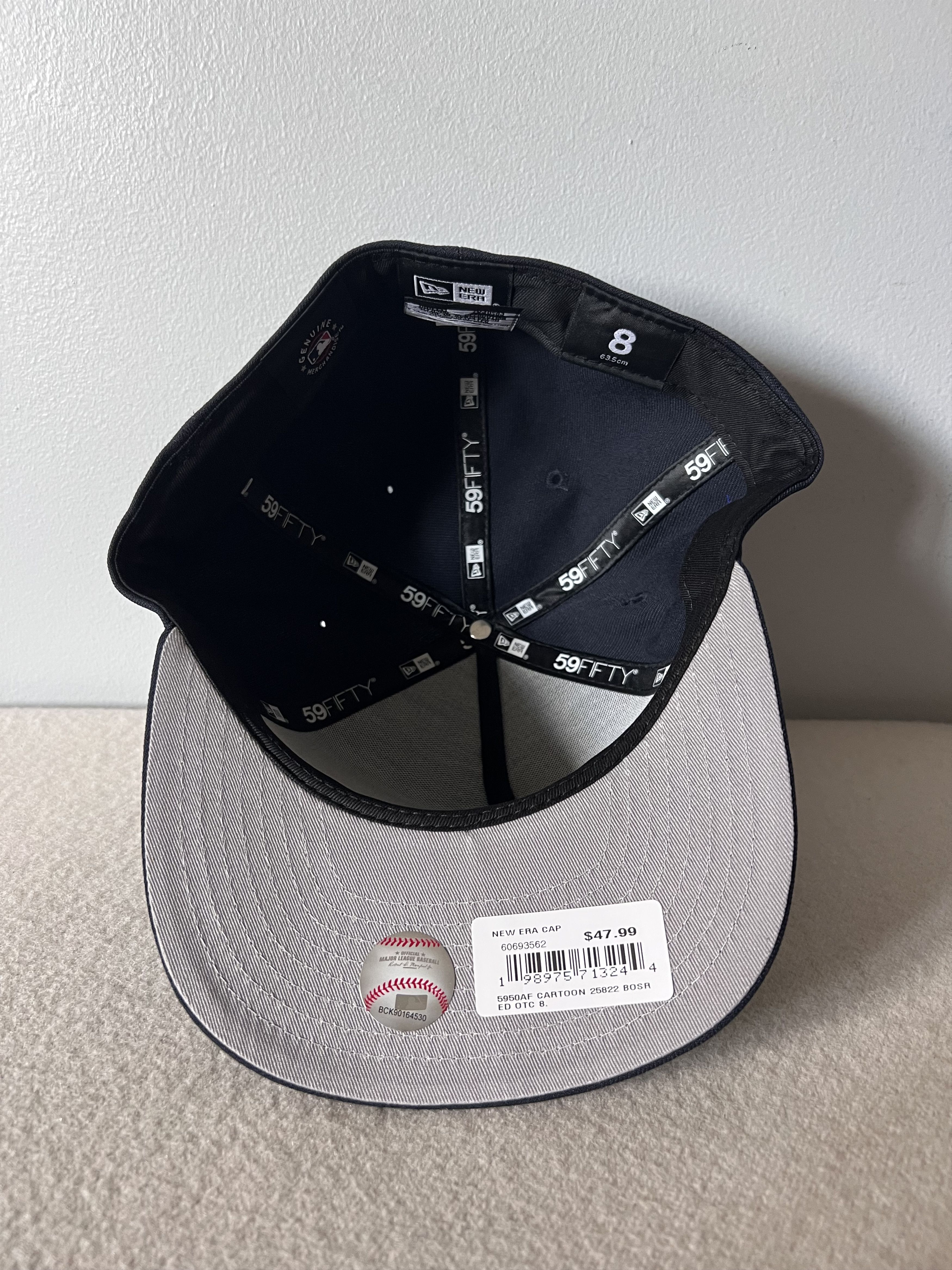 New Era Sz 8 New Era 59FIFTY Boston Red Sox Cartoon Pack Fitted Hat Size ONE SIZE - 5 Thumbnail