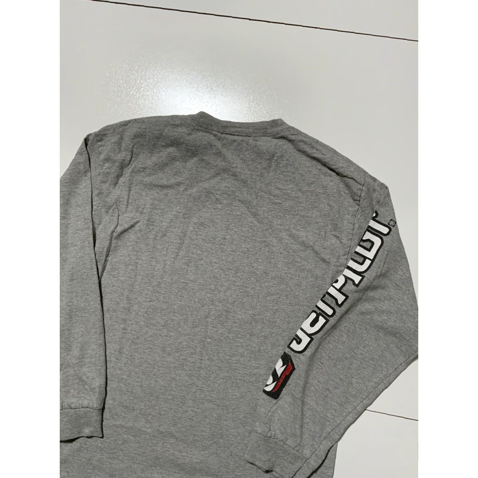 Essentials VINTAGE JetPilot Rider Essentials Down For The Cause Skate Surf L/S T-Shirt Sz.M Men Gray T-Shirt M Mens Size US M / EU 48-50 / 2 - 4 Thumbnail