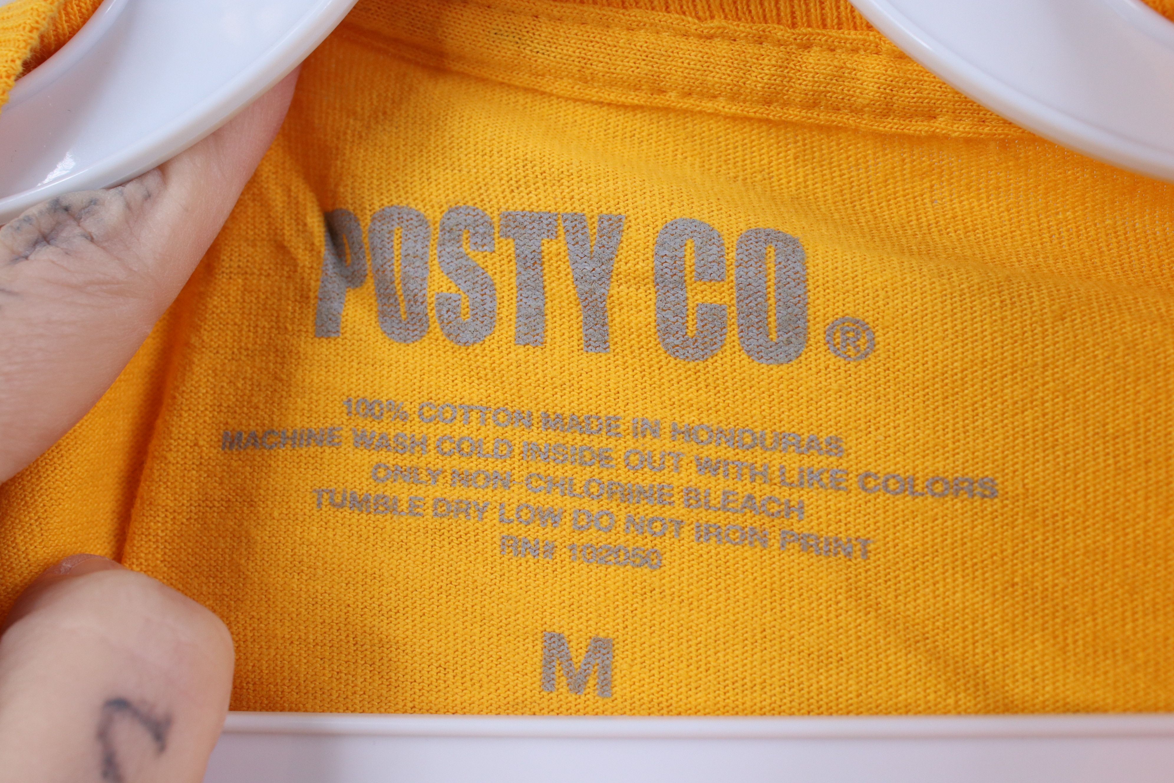 Vintage Vintage Y2K Posty Co 2018 Post Malone Long Sleeve T-Shirt Size US M / EU 48-50 / 2 - 10 Thumbnail