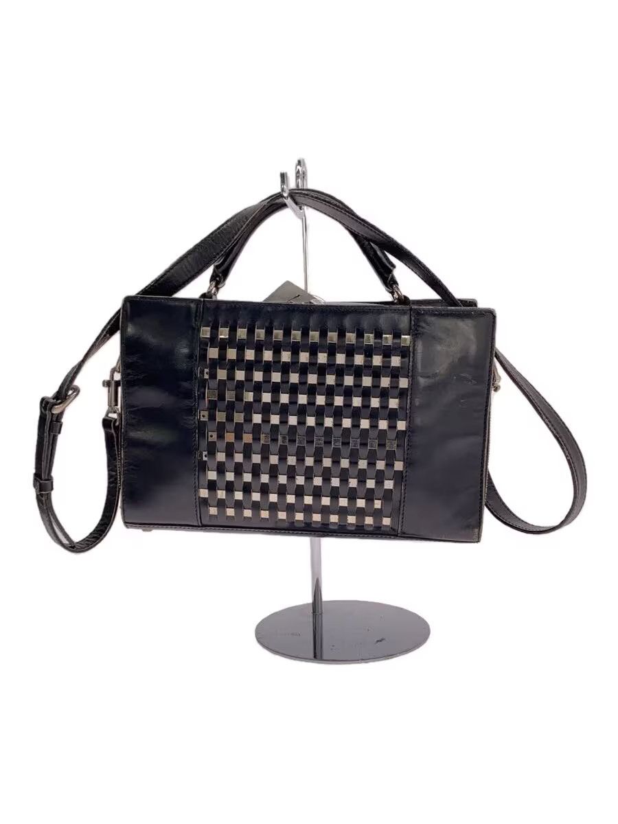 Jean Paul Gaultier Archive Woven Leather Shoulder Bag | Grailed