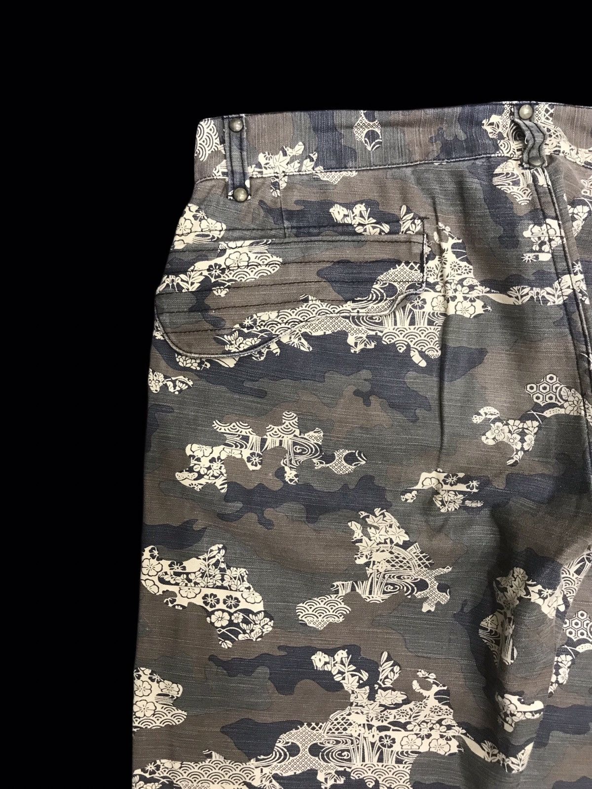 Japanese Brand 💥ARCHIVAL💥GEMSTONE Japan Tctical Multipocket Camo Pant F94 Size US 31 - 11 Thumbnail