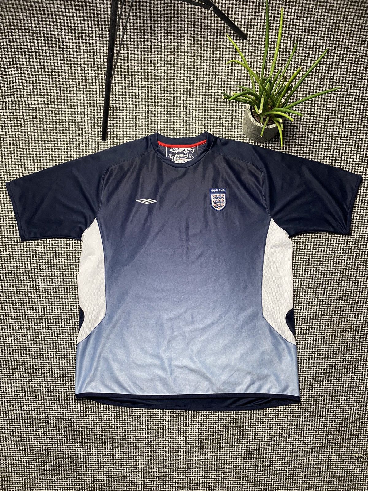 Umbro × Vintage England umbro vintage Soccer Jersey rare Size US XXL / EU 58 / 5 - 2 Thumbnail