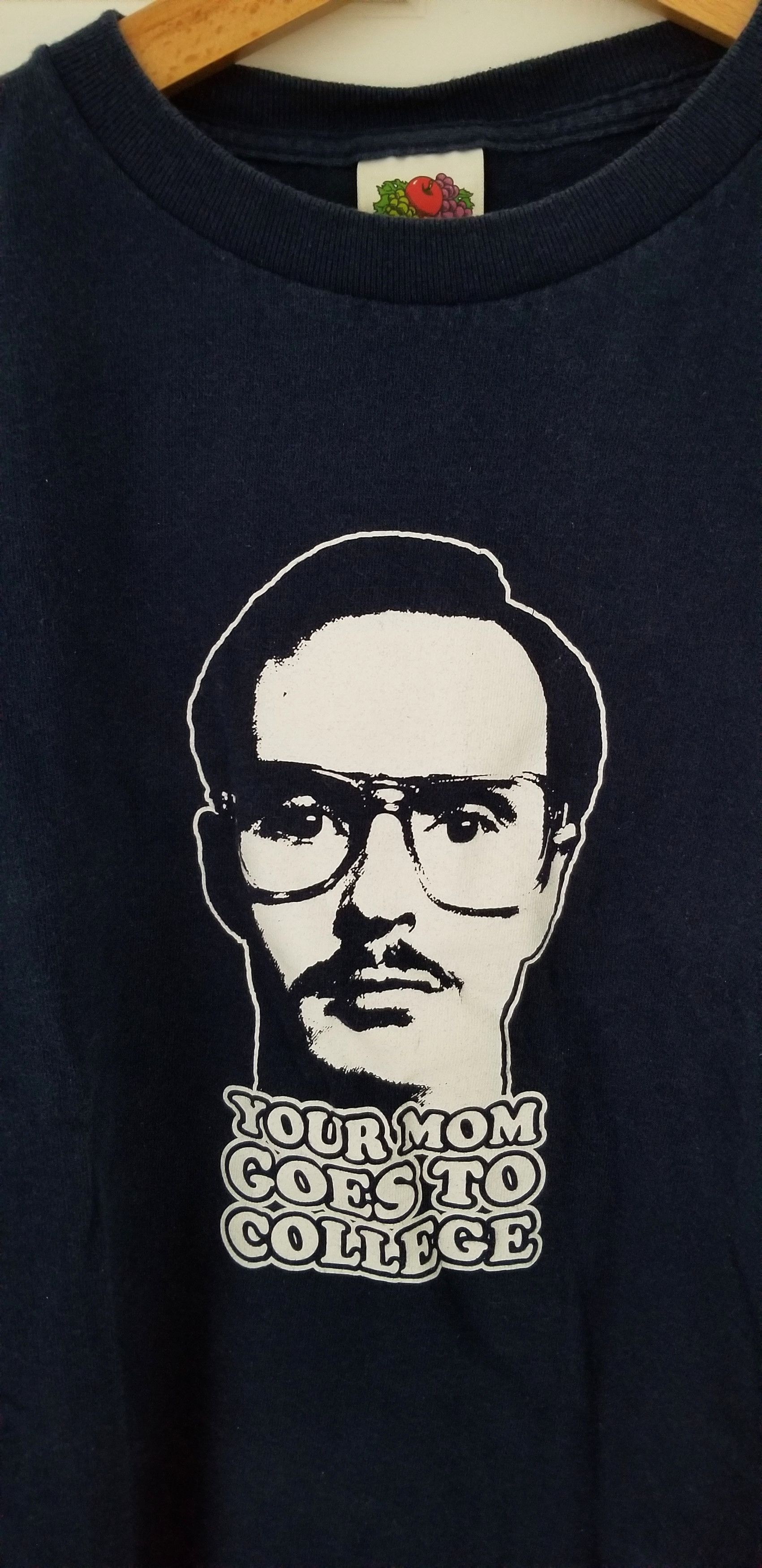 Vintage Vintage Napoleon Dynamite Kip College Navy Blue T Shirt Size US M / EU 48-50 / 2 - 4 Thumbnail