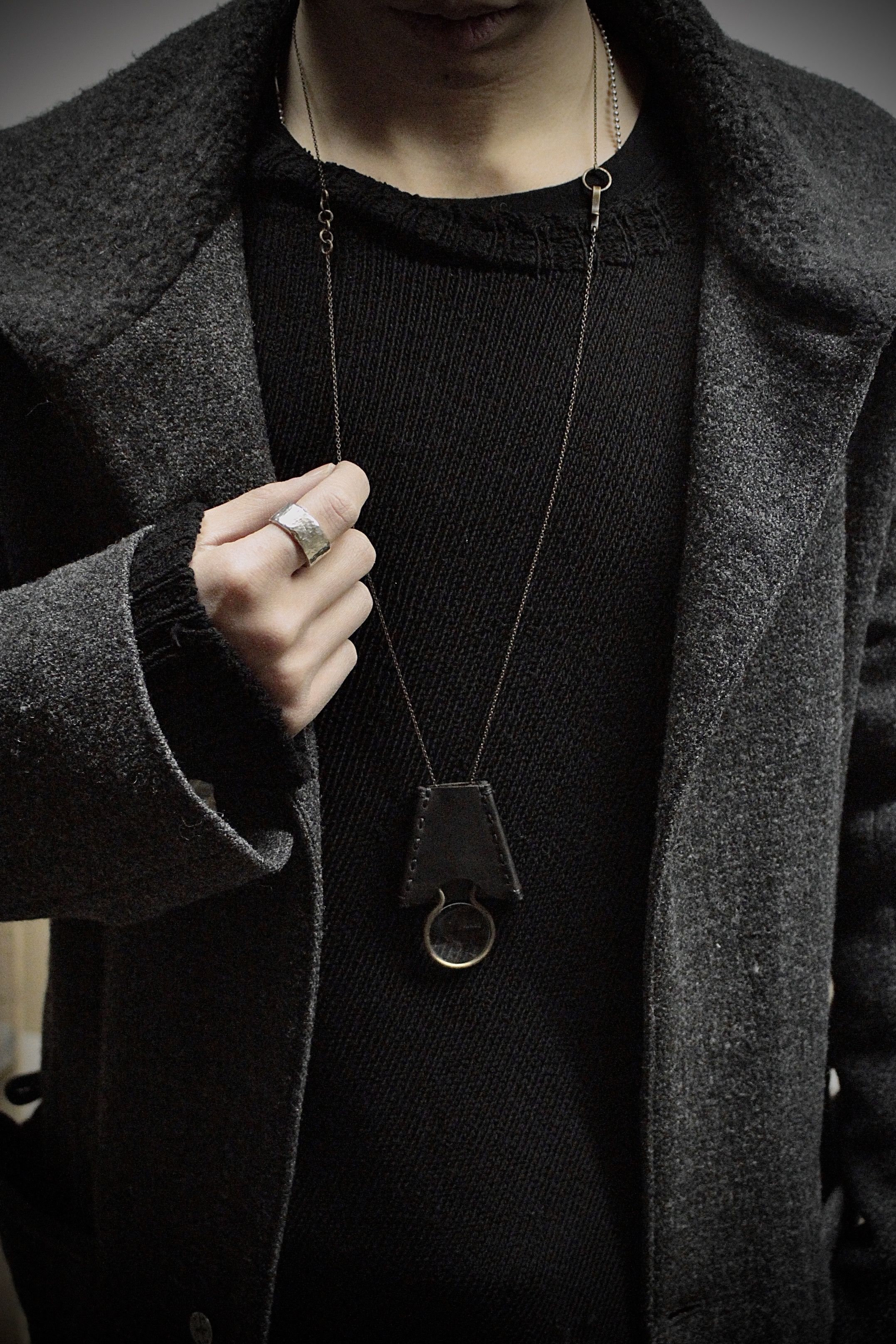 Devoa DEVOA x ï o l o m 'DH-KPTB' Brass Chain GUIDI Calf Loupe Size ONE SIZE - 6 Thumbnail