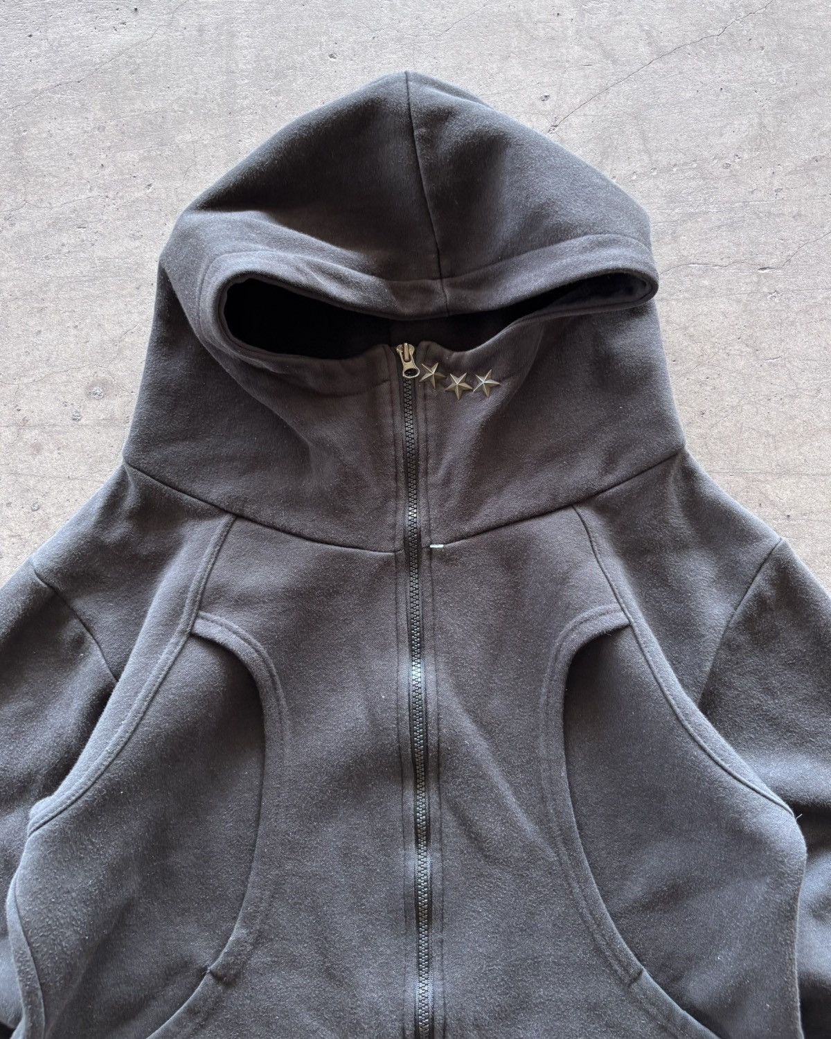 If Six Was Nine × Japanese Brand × Le Grande Bleu (L.G.B.) Ifsixwasnine Lgb Ninja Faded Hoodie Size US L / EU 52-54 / 3 - 3 Thumbnail