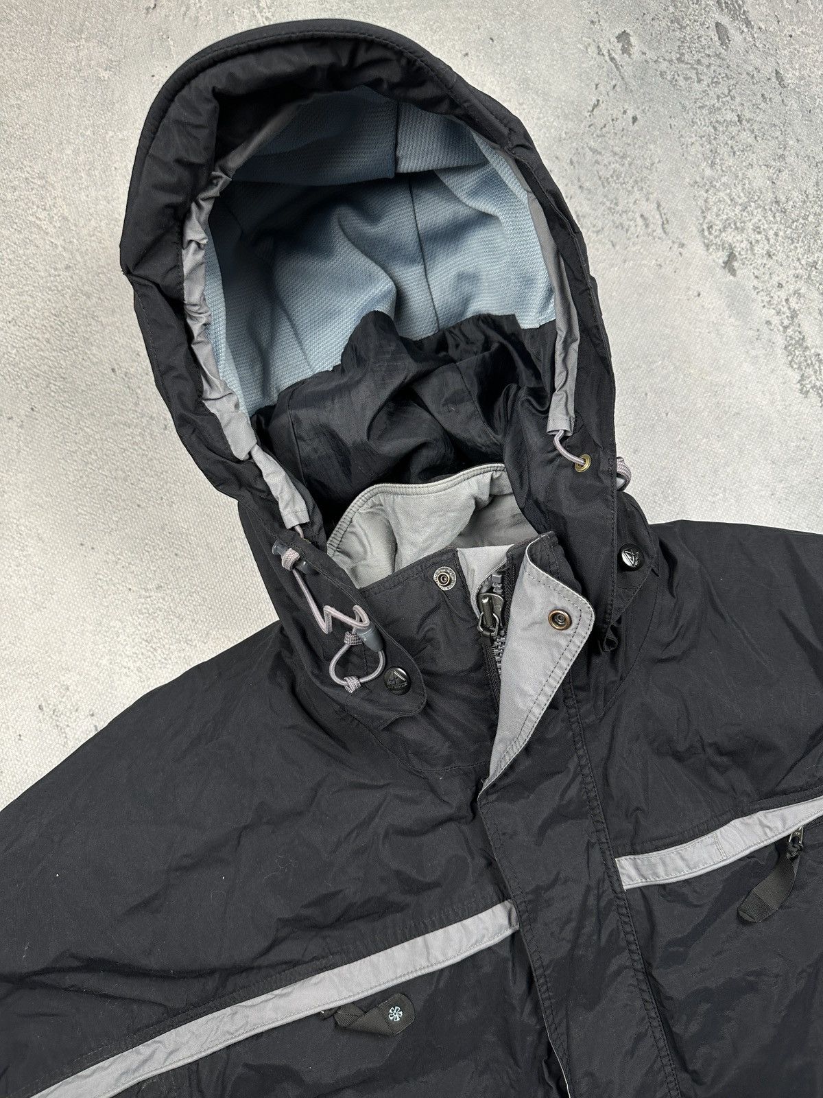 Nike ACG Vintage Nike ACG Technical Outdoor 3-In-1 Black Shell Jacket Size US M / EU 48-50 / 2 - 8 Thumbnail