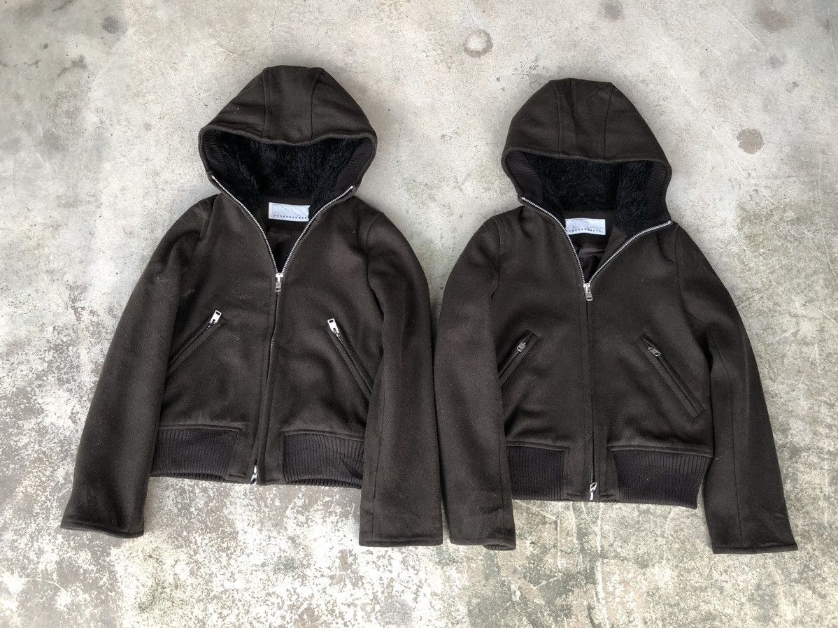 Issey Miyake Vintage Sunao Kuwahara Wool Hodie Jacket #No 2 Size US M / EU 48-50 / 2 - 17 Thumbnail