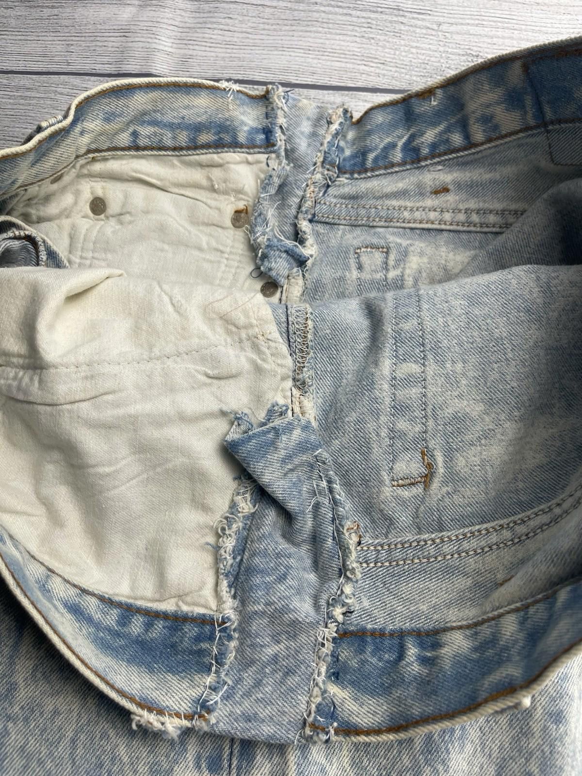 Levi's Vintage Levis 501 Acid Wash Jeans USA Made Men 38x30 Custom Size US 38 / EU 54 - 12 Thumbnail