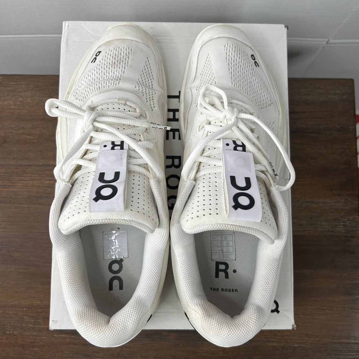 On On Running The Roger Pro White Ivory Black Sneakers Size 14 Size US 14 / EU 47 - 4 Thumbnail