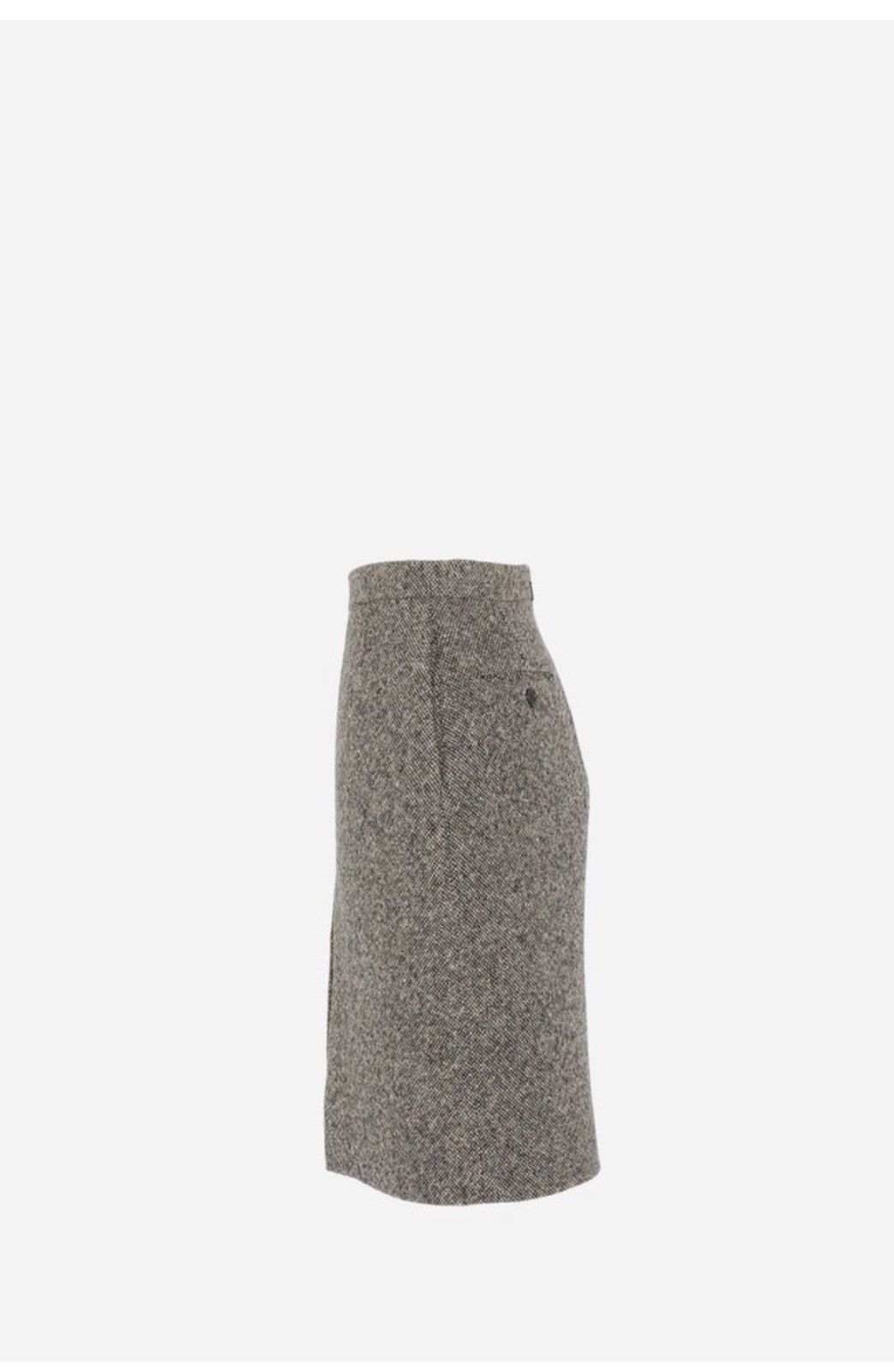 Saint Laurent Paris o1b1hav110824 Jupe JF31 Mini Skirt in Beige/Brown Size 27" / US 4 / IT 40 - 3 Thumbnail
