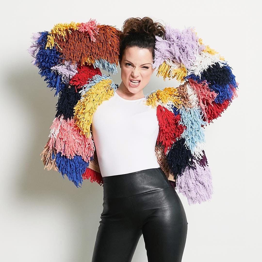 Alice + Olivia Alice + Olivia Fawn Multicolor Fringe Jacket rainbow size XS Size XS / US 0-2 / IT 36-38 - 2 Thumbnail