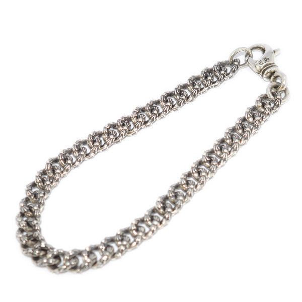 image of Chrome Hearts Fancy Mini Link Bracelet 8 Inch in Silver, Men's
