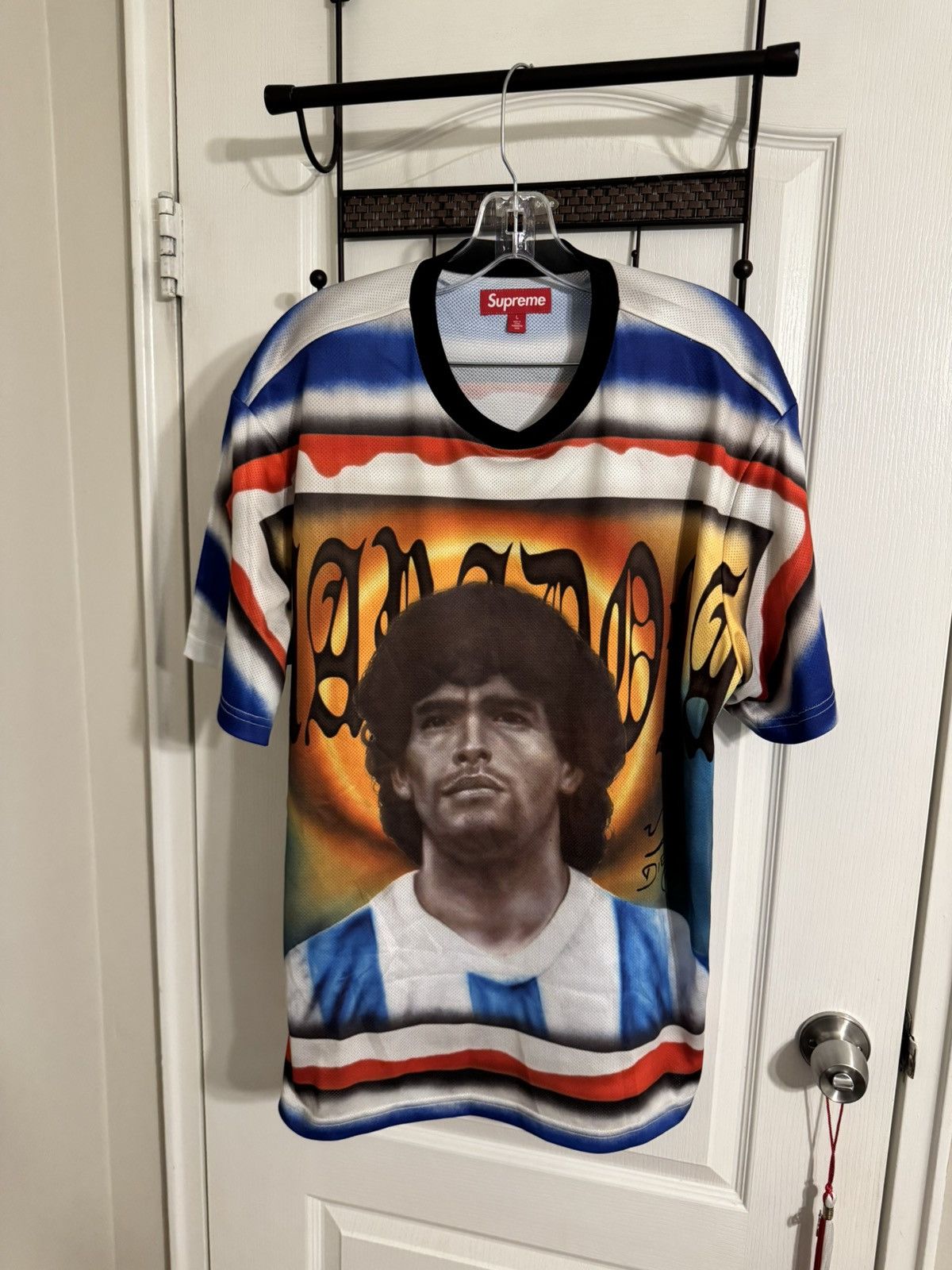 ウェア Supreme Maradona Soccer Jersey Supreme Maradona Soccer Jersey